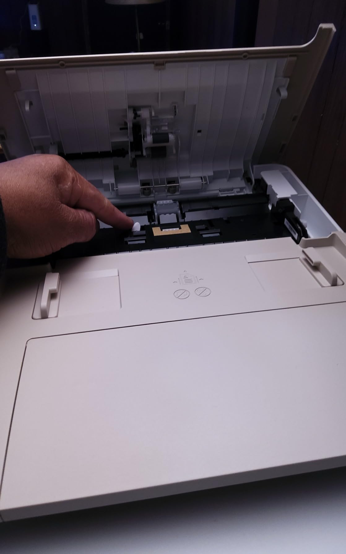 HP Envy Inspire 7955e Wireless Color Inkjet Printer, Print, scan, copy, Easy setup, Mobile printing, Best-for-home, 3 month Instant Ink trial included, AI-enabled (1W2Y8A) - Customer Photo 2