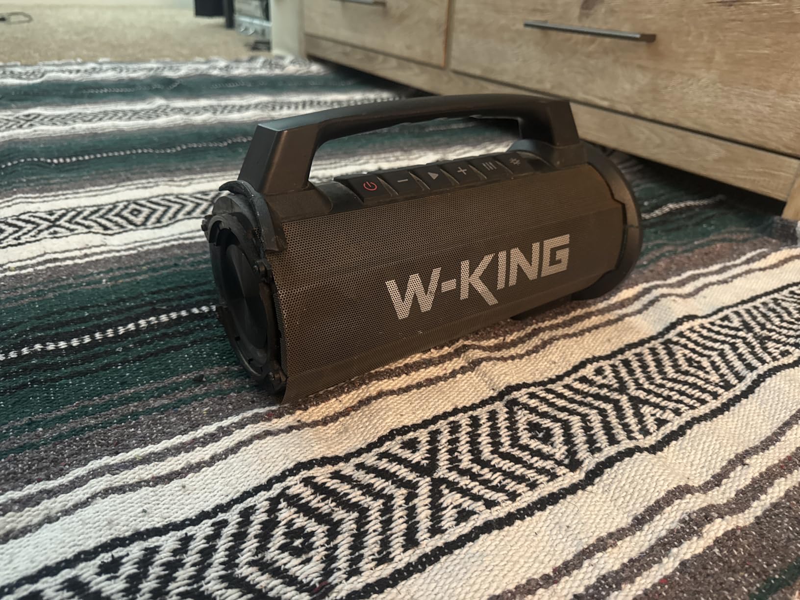 W-KING Portable Speakers Bluetooth Wireless, 120W Max Loudest Bluetooth Speaker, IPX6 Waterproof Outdoor Speaker with 70W Deep Bass/2*Subwoofer/DSP/EQ/42H/LED/MAC-in/TF/2 Pairing, Large Party Boombox Customer Review W-KING Portable Speakers Bluetooth Wireless, 120W Max Loudest Bluetooth Speaker, IPX6 Waterproof Outdoor Speaker with 70W Deep Bass/2*Subwoofer/DSP/EQ/42H/LED/MAC-in/TF/2 Pairing, Large Party Boombox - Customer Photo 2