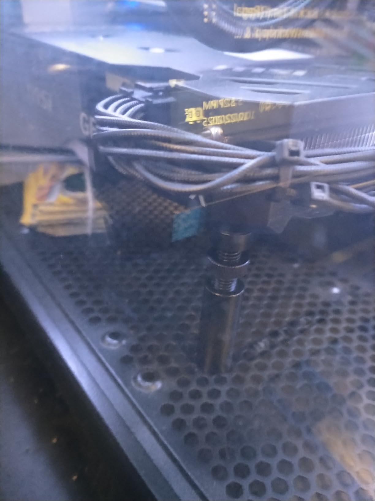 Graphics Card GPU Brace Support, Video Card Sag Holder Bracket, GPU Stand (L, 74-120mm) customer photo 1