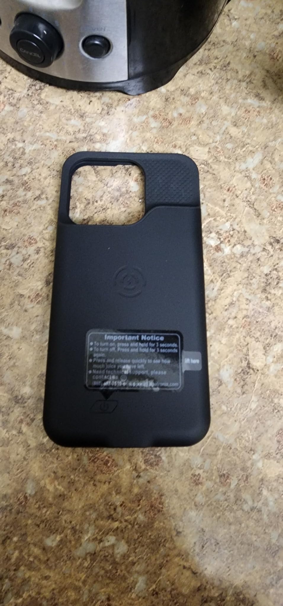 Alpatronix Battery Case for iPhone 13 and iPhone 13 Pro (6.1 inch), Strong Slim Portable Protective Extended Charger Cover with Wireless Charging, CarPlay, Certified Connector Chip (BX13) – Black Customer Review Alpatronix Battery Case for iPhone 13 and iPhone 13 Pro (6.1 inch), Strong Slim Portable Protective Extended Charger Cover with Wireless Charging, CarPlay, Certified Connector Chip (BX13) – Black - Customer Photo 1