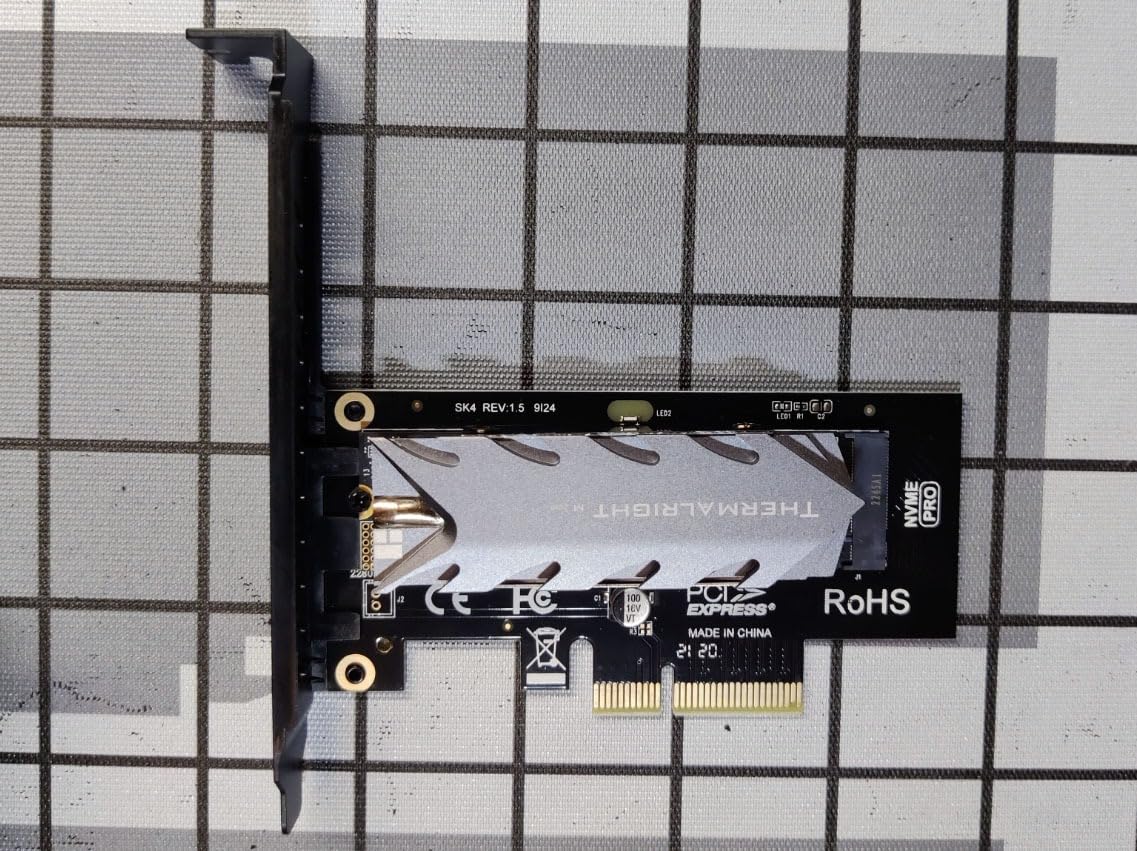 Thermalright M.2 Pro 2280 SSD Heatsink,8mm Heatpipe, High Performance Double Side Thermal pad Customer Review Thermalright M.2 Pro 2280 SSD Heatsink,8mm Heatpipe, High Performance Double Side Thermal pad - Customer Photo 2