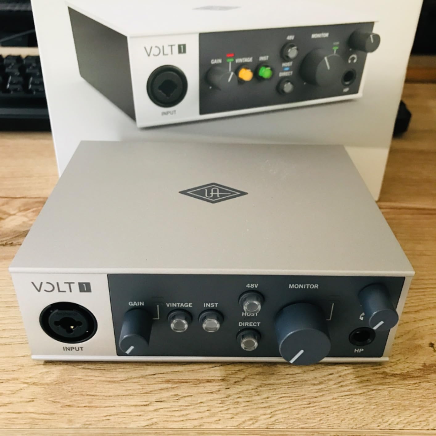 Universal Audio Volt 1 USB Recording Studio Audio Interface Customer Review Universal Audio Volt 1 USB Recording Studio Audio Interface - Customer Photo 2