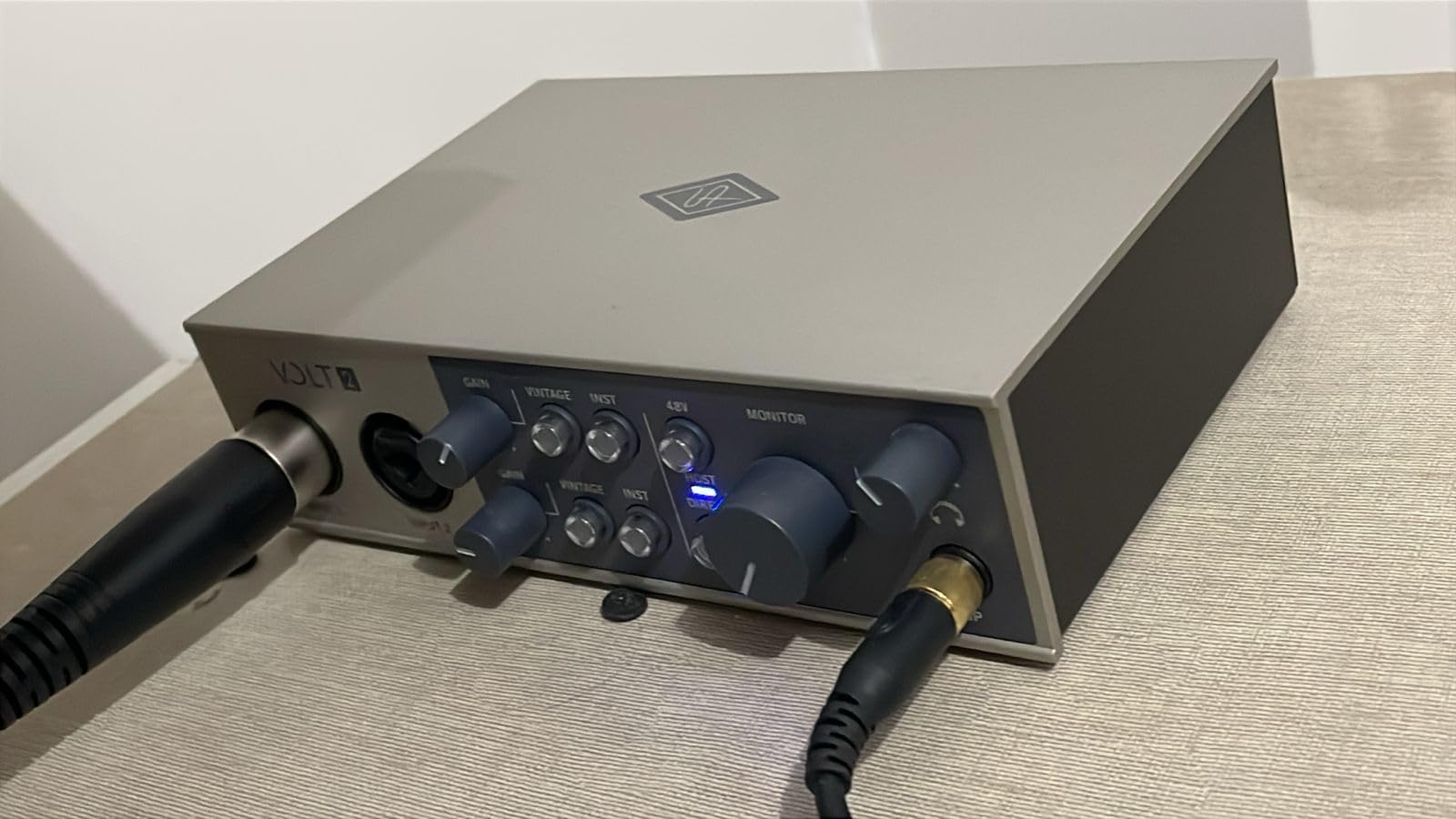Universal Audio Volt 2 USB Recording Studio Audio Interface Customer Review Universal Audio Volt 2 USB Recording Studio Audio Interface - Customer Photo 1