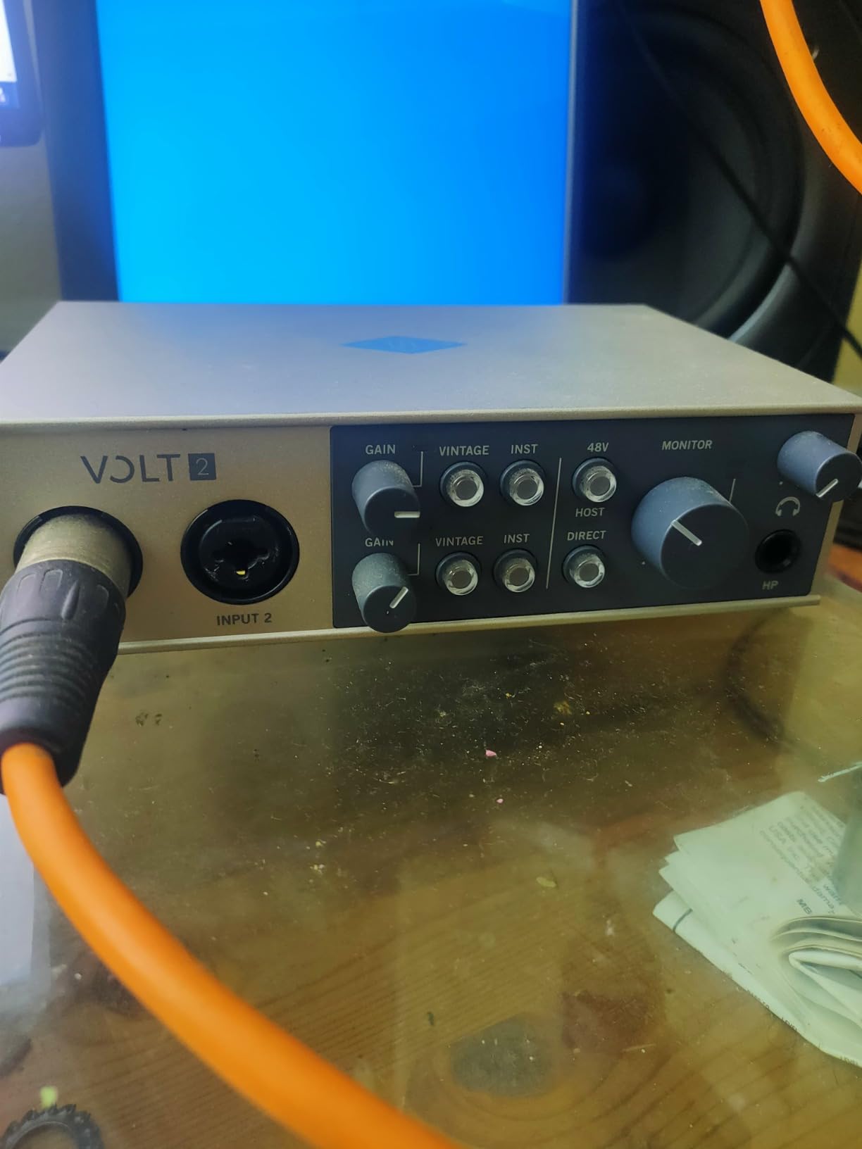 Universal Audio Volt 2 USB Recording Studio Audio Interface Customer Review Universal Audio Volt 2 USB Recording Studio Audio Interface - Customer Photo 3