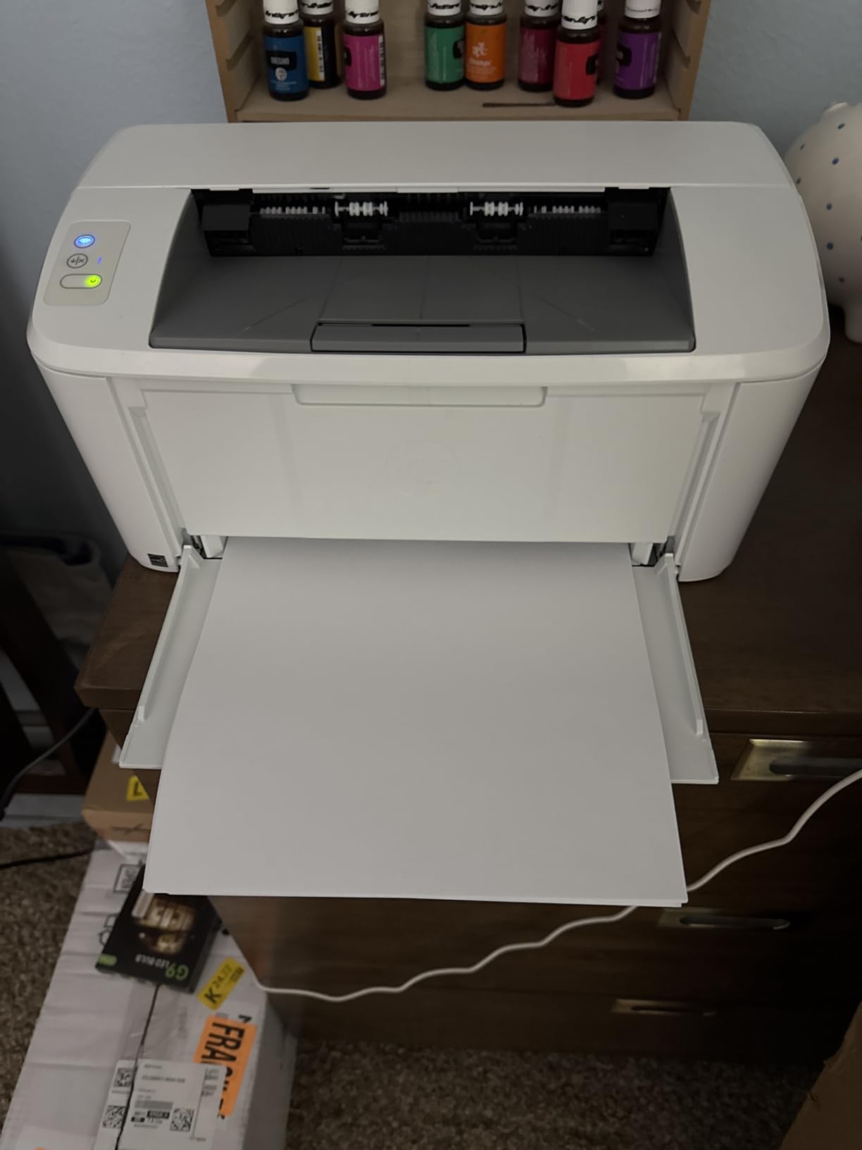 HP LaserJet M110w Wireless Black & White Printer, Print, Fast speeds, Easy setup, Mobile printing, Best-for-small teams Customer Review HP LaserJet M110w Wireless Black & White Printer, Print, Fast speeds, Easy setup, Mobile printing, Best-for-small teams - Customer Photo 2
