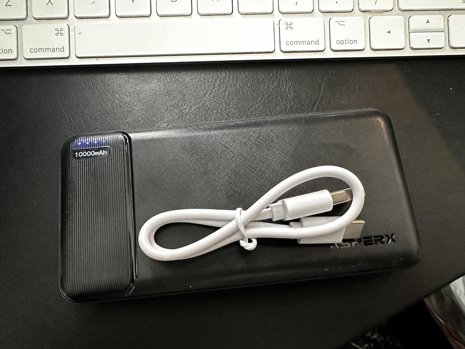 AsperX 2-Pack 10000mAh USB C Output Portable Charger Power Bank Fast Charging, Portable Phone Charger External Battery Pack for iPhone, Samsung, Google LG and Heated Vest Customer Review AsperX 2-Pack 10000mAh USB C Output Portable Charger Power Bank Fast Charging, Portable Phone Charger External Battery Pack for iPhone, Samsung, Google LG and Heated Vest - Customer Photo 4