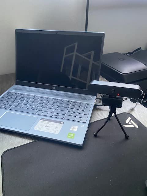 1080P HD Webcam with Microphone for Desktop, USB Computer Camera with Web Cam Cover&Web Camera Stand, 110-degree Wide Angle Streaming Webcam for PC Zoom/Video Calling/Gaming/Conferencing Customer Review 1080P HD Webcam with Microphone for Desktop, USB Computer Camera with Web Cam Cover&Web Camera Stand, 110-degree Wide Angle Streaming Webcam for PC Zoom/Video Calling/Gaming/Conferencing - Customer Photo 2
