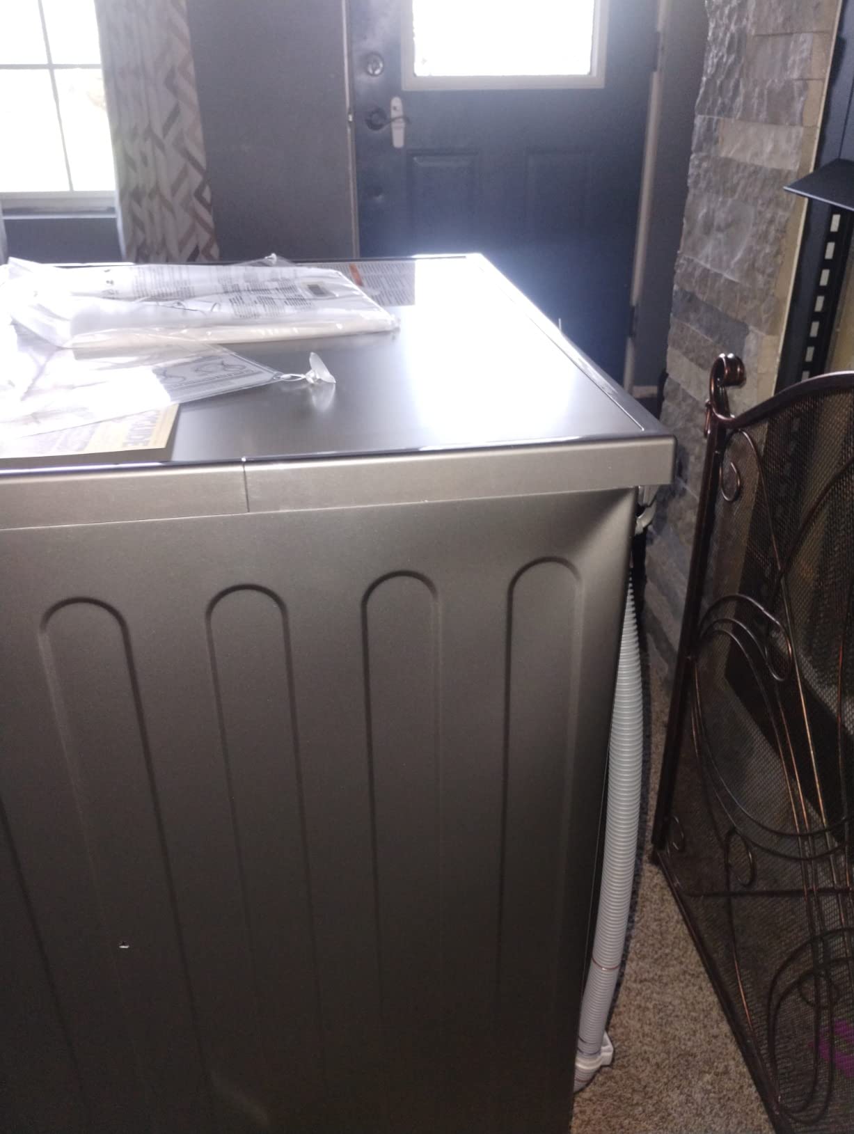 LG WM3555HVA COMBINATION WASHER ELECTRIC DRYER Customer Review LG WM3555HVA COMBINATION WASHER ELECTRIC DRYER - Customer Photo 4