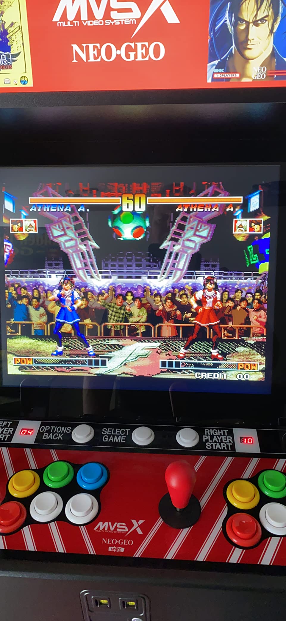 UNICO NEOGEO MVSX Home Arcade Set [Included Base and Stool] with 50 Pre-Loaded NEOGEO Retro Games - Customer Photo 1