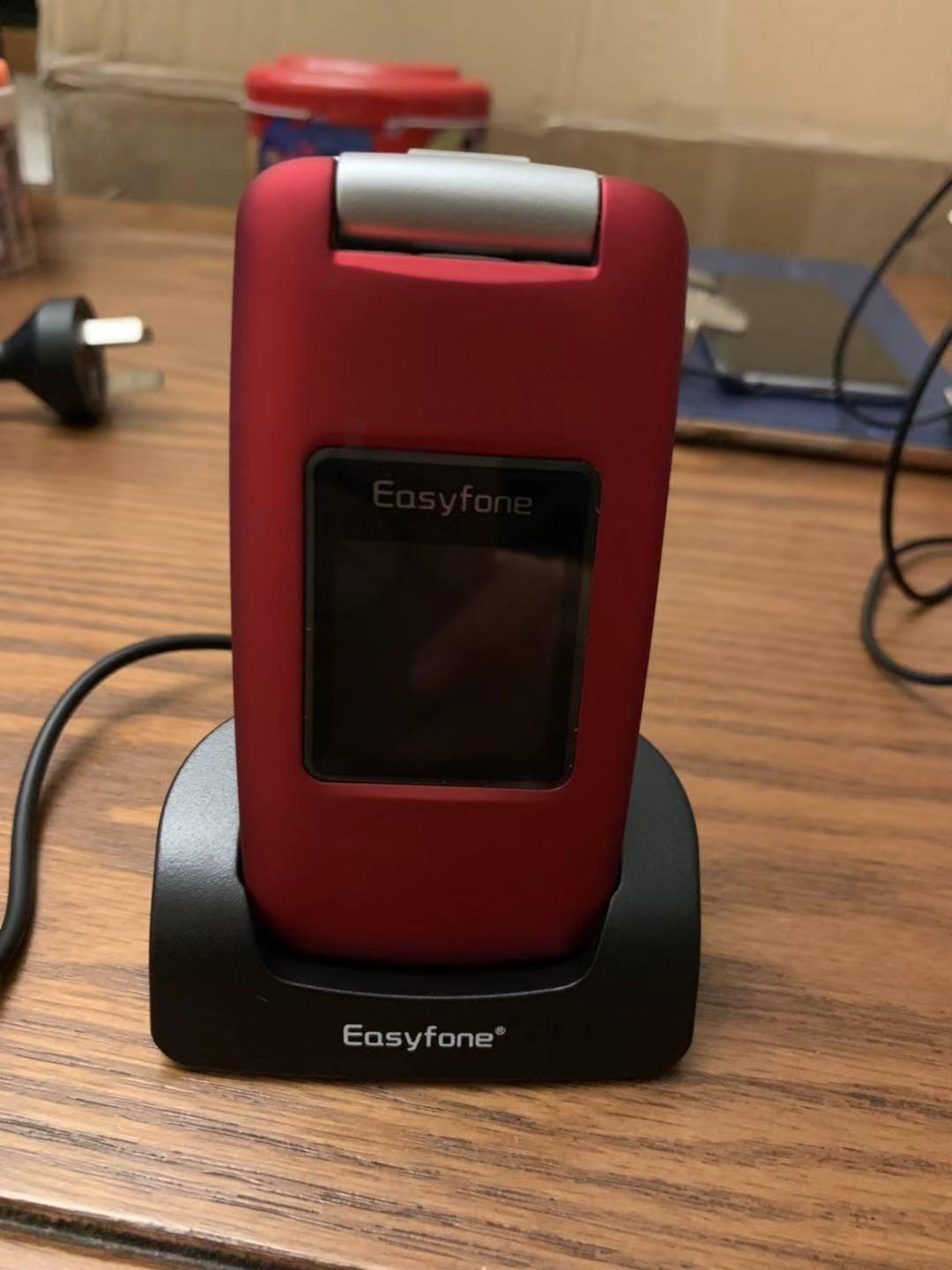 Easyfone Prime-A6 4G Unlocked Feature Cell Phone, Easy-to-Use Clear Sound GSM Dumbphone with an Easy Charging Dock - Customer Photo 3