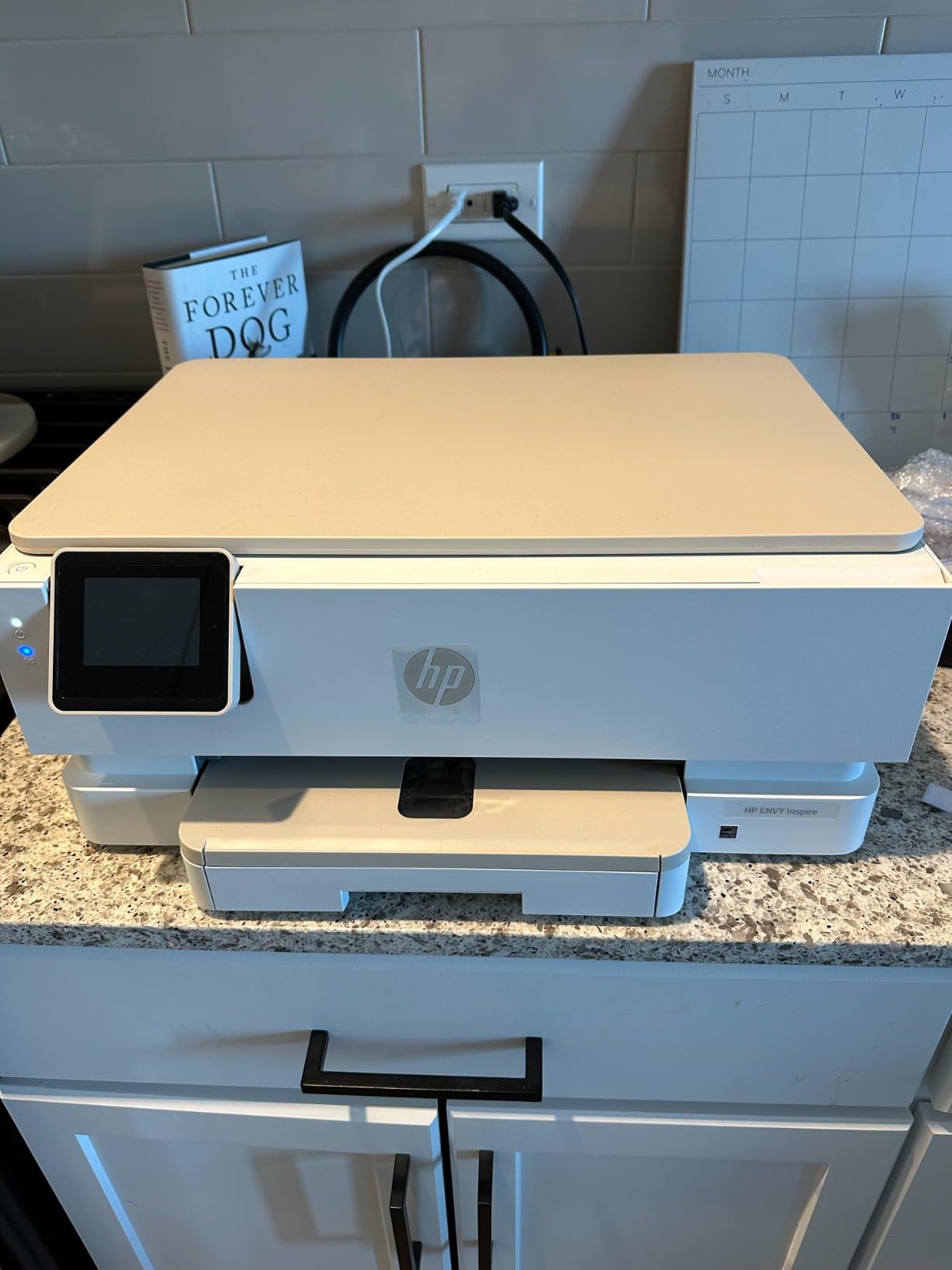 HP Envy Inspire 7255e Wireless Color Inkjet Printer, Print, scan, copy, Easy setup, Mobile printing, Best-for-home, 3 month Instant Ink trial included, AI-enabled - Customer Photo 2