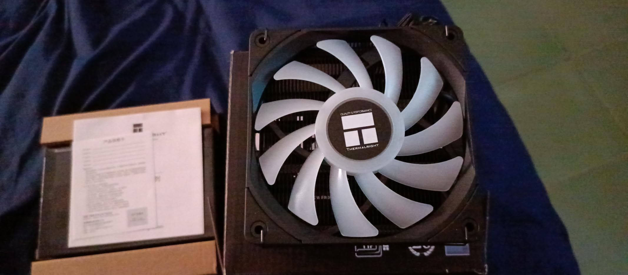 Thermalright AXP120-X67 Low Profile CPU Air Cooler with Quite 120mm TL-12015 PWM Fan, 6 Heat Pipes, 67mm Height, for AMD AM4/AM5Intel LGA 1700/1150/1151/1155/1156/1200 Customer Review Thermalright AXP120-X67 Low Profile CPU Air Cooler with Quite 120mm TL-12015 PWM Fan, 6 Heat Pipes, 67mm Height, for AMD AM4/AM5Intel LGA 1700/1150/1151/1155/1156/1200 - Customer Photo 1