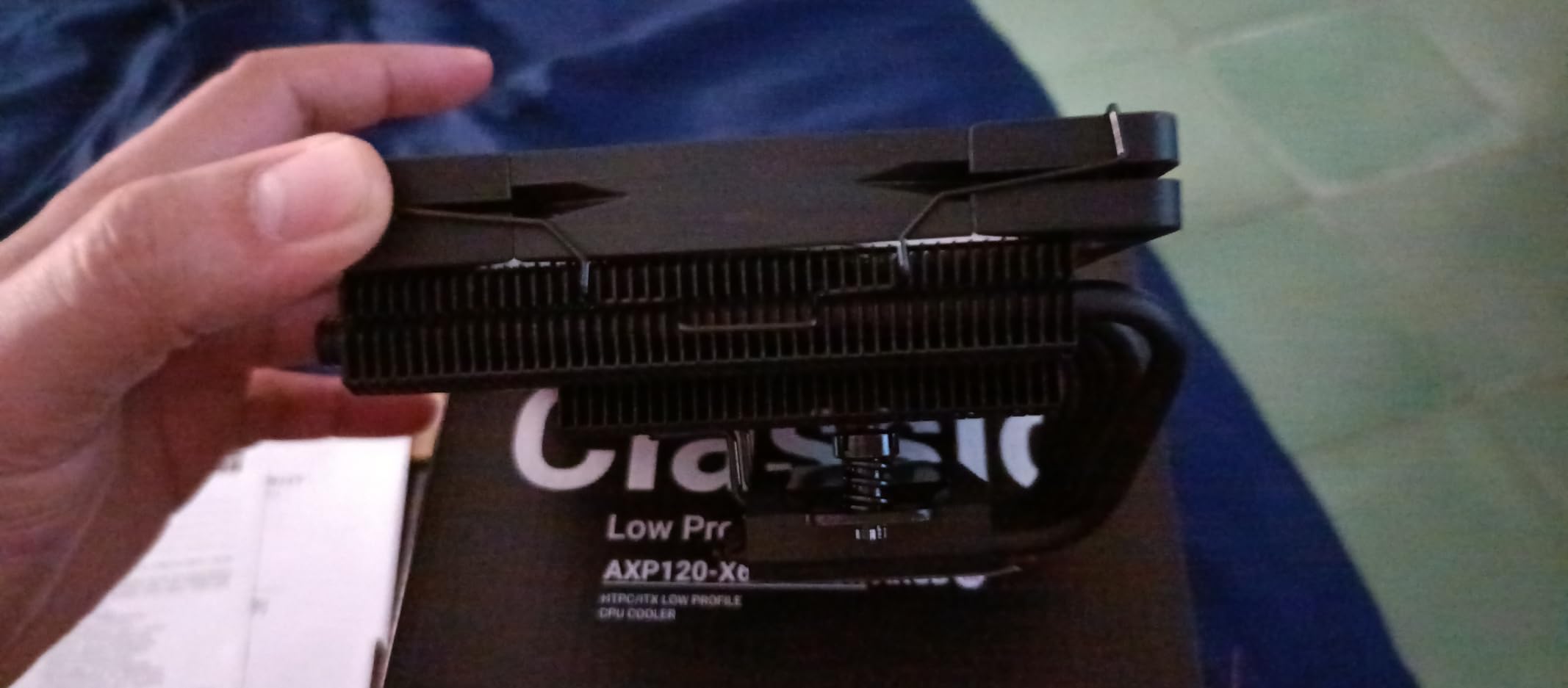Thermalright AXP120-X67 Low Profile CPU Air Cooler with Quite 120mm TL-12015 PWM Fan, 6 Heat Pipes, 67mm Height, for AMD AM4/AM5Intel LGA 1700/1150/1151/1155/1156/1200 Customer Review Thermalright AXP120-X67 Low Profile CPU Air Cooler with Quite 120mm TL-12015 PWM Fan, 6 Heat Pipes, 67mm Height, for AMD AM4/AM5Intel LGA 1700/1150/1151/1155/1156/1200 - Customer Photo 2
