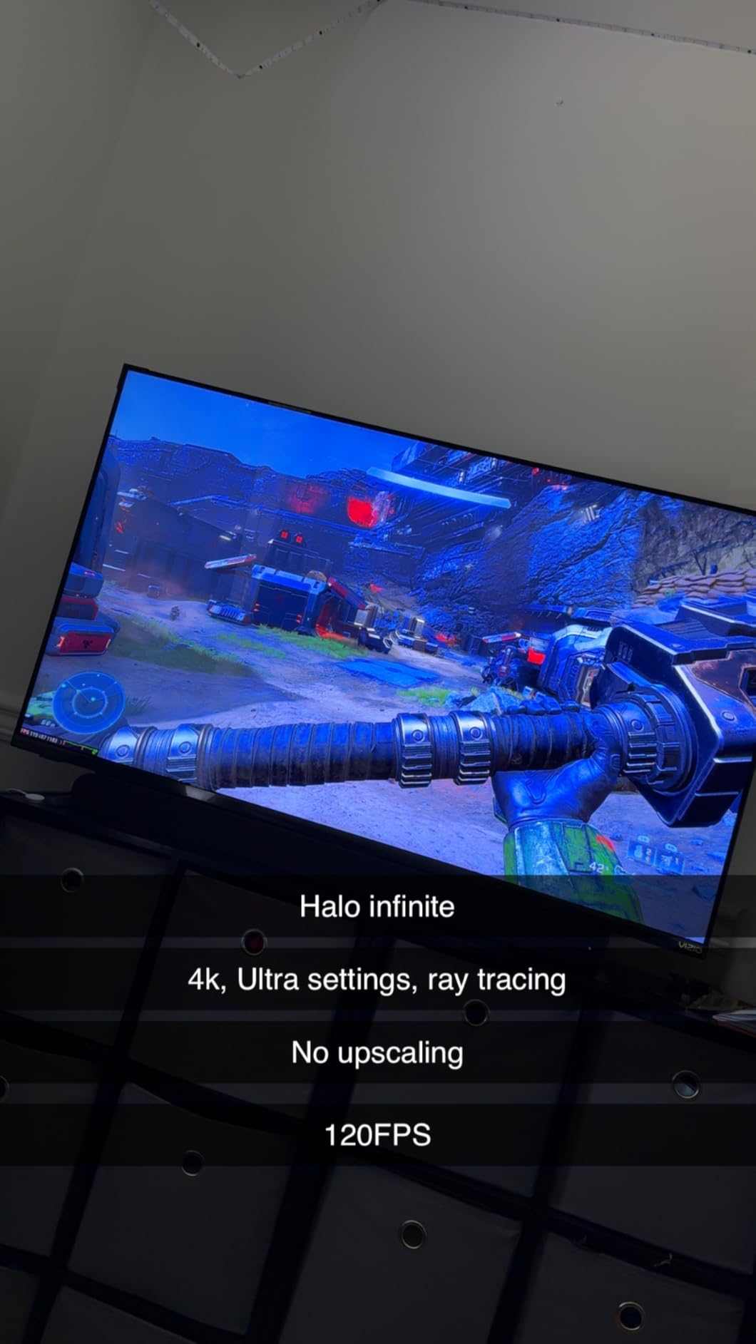 VIZIO 50-inch Quantum Pro 4K 120Hz QLED HDR10+ Smart TV with Dolby Vision, Active Full Array, 240Hz @ 1080p PC Gaming, WiFi 6E, Apple AirPlay, Chromecast Built-in, M50QXM-K01, 2023 Model Customer Review VIZIO 50-inch Quantum Pro 4K 120Hz QLED HDR10+ Smart TV with Dolby Vision, Active Full Array, 240Hz @ 1080p PC Gaming, WiFi 6E, Apple AirPlay, Chromecast Built-in, M50QXM-K01, 2023 Model - Customer Photo 2