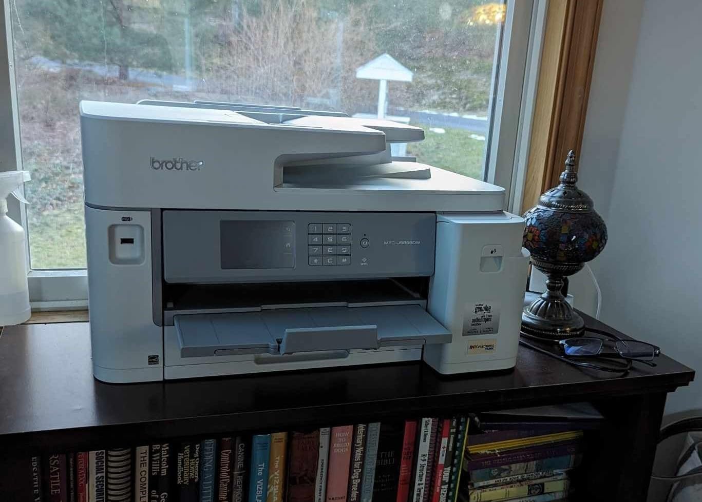 Brother MFC-J5855DW INKvestment Tank Color Inkjet All-in-One Printer with up to 1 Year of Ink in-box1 and to 11 Brother MFC-J5855DW INKvestment Tank Color Inkjet All-in-One Printer with up to 1 Year of Ink in-box1 and to 11