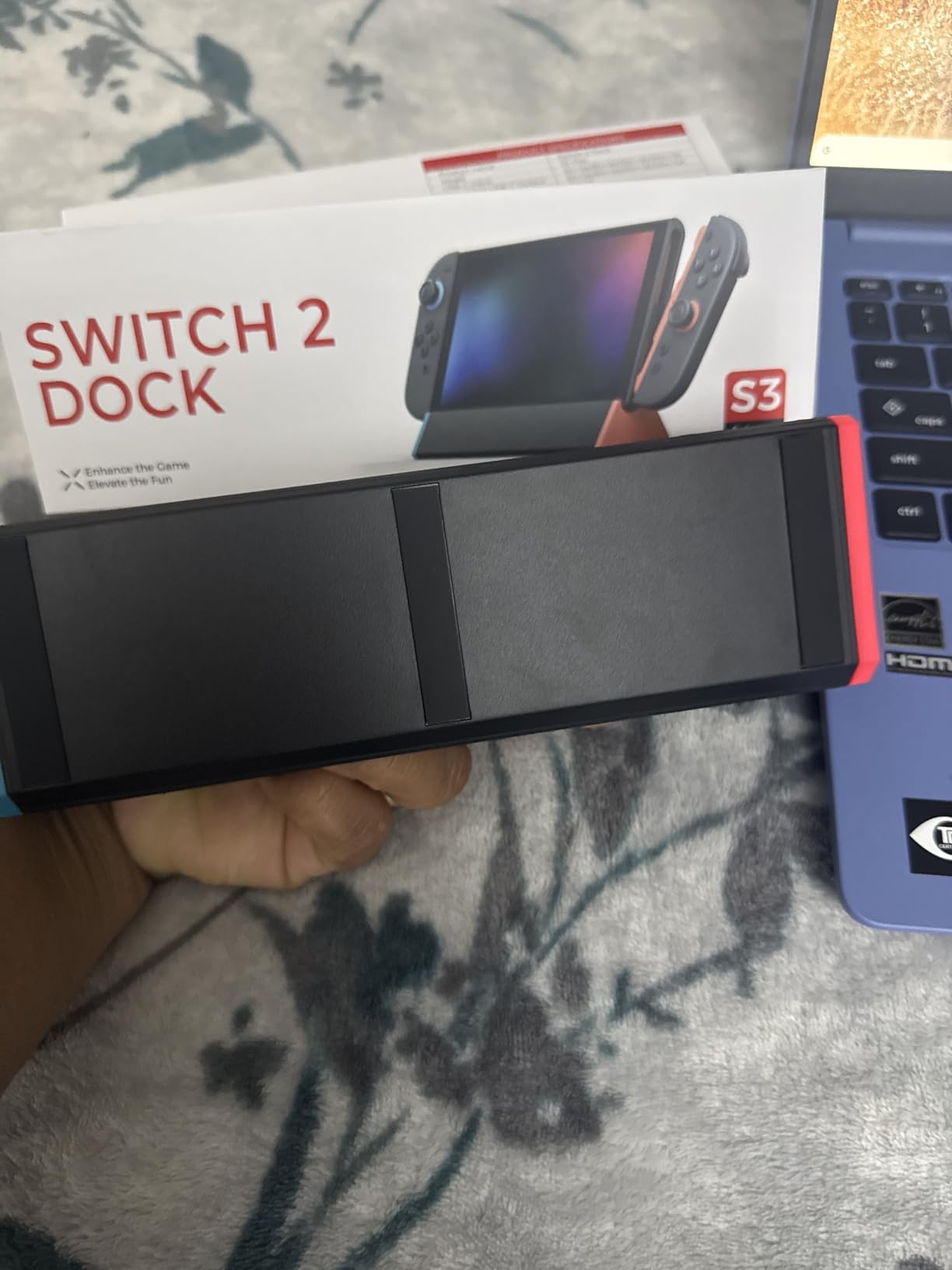 SIWIQU TV Dock Station for Nintendo Switch/Switch OLED customer photo 2