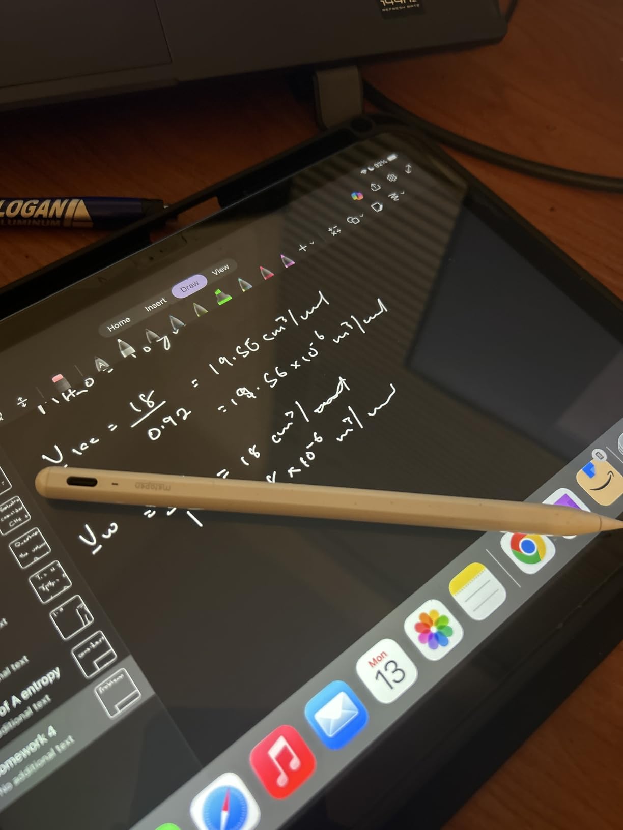 Metapen Pencil A8 for Apple iPad 2018-2025, (2X Faster Charge), Tilt Sensitivity, Pixel Precision, Stylus Pen for iPad 11/10/9/8/7/6th Gen, Pro 12.9/11/13-inch M4, Air 3/4/5/M2/M3, Mini 5/6th, White Customer Review Metapen Pencil A8 for Apple iPad 2018-2025, (2X Faster Charge), Tilt Sensitivity, Pixel Precision, Stylus Pen for iPad 11/10/9/8/7/6th Gen, Pro 12.9/11/13-inch M4, Air 3/4/5/M2/M3, Mini 5/6th, White - Customer Photo 1