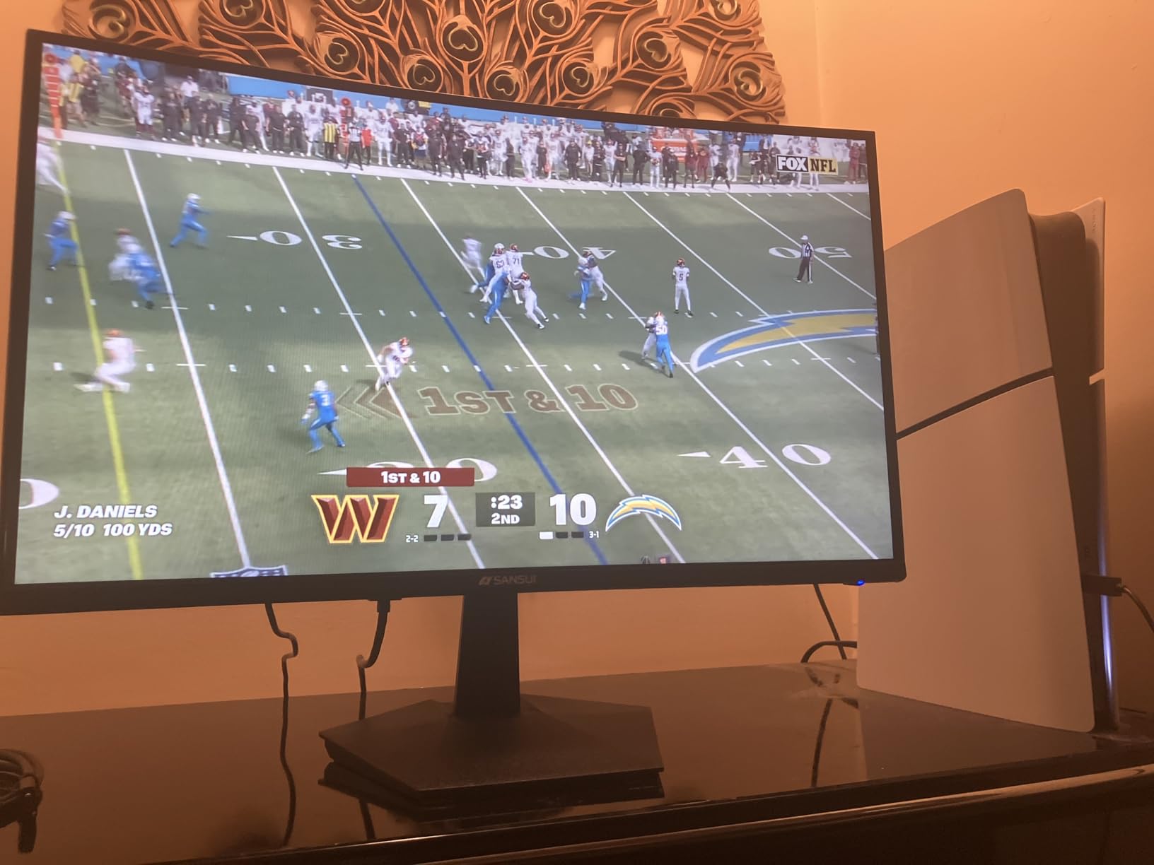 SANSUI Monitor 24 Inch 100Hz PC Monitor, HDMI VGA Ports VESA Mount, FHD Computer Monitor Ultra-Slim Ergonomic Tilt Eye Care for Home Office (ES-24F2, HDMI Cable Included) customer photo 2