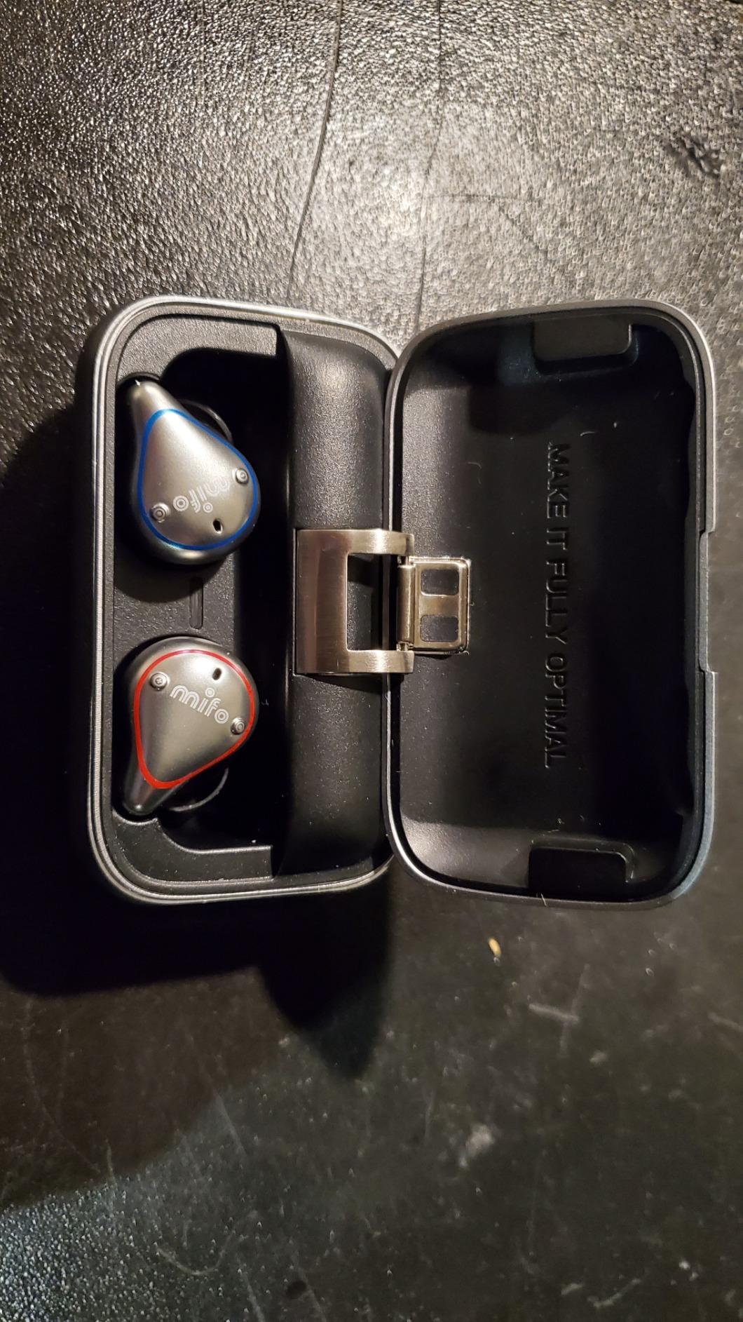 mifo S Active Noise Cancelling True Wireless Earbuds, Bluetooth 5.2 Wireless Sport Headphones with App, ENC Noise Cancelling, IP67 Waterproof Wireless Earbuds with 3 Modes, Built-in 6 Microphone Customer Review mifo S Active Noise Cancelling True Wireless Earbuds, Bluetooth 5.2 Wireless Sport Headphones with App, ENC Noise Cancelling, IP67 Waterproof Wireless Earbuds with 3 Modes, Built-in 6 Microphone - Customer Photo 1