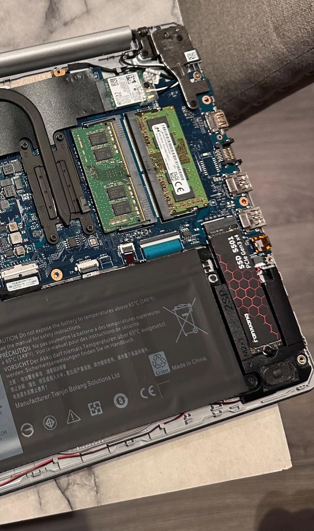 fanxiang S501 512GB NVMe SSD 3D NAND1.3 PCIe Gen3x4 M.2 2280 Internal Solid State Drive (Read/Write Speed up to 2,150/1,600 MB/s) Compatible with Laptop & PC Desktop - Customer Photo 2
