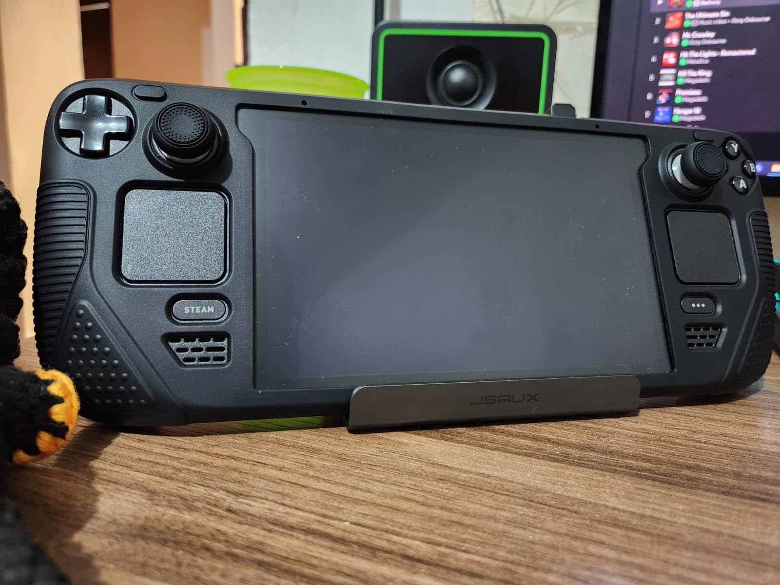 JSAUX Upgraded Docking Station 4K@120Hz for Steam Deck OLED/ROG Ally X/Legion Go/MSI Claw, 5-in-1 Steam Deck Dock with HDMI 2.1, 100Mbps Ethernet, USB 2.0 and 100W Charge for Steam Deck LCD-HB0602 Customer Review JSAUX Upgraded Docking Station 4K@120Hz for Steam Deck OLED/ROG Ally X/Legion Go/MSI Claw, 5-in-1 Steam Deck Dock with HDMI 2.1, 100Mbps Ethernet, USB 2.0 and 100W Charge for Steam Deck LCD-HB0602 - Customer Photo 1