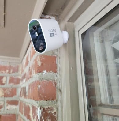 aosu Security Cameras Wireless Outdoor Home System, True 2K HD Night Vision, No Subscription, 240-Day Battery Life, 166° Wide View, Spotlight & Siren Alarm, Motion Alert, Support 2.4 & 5GHz WiFi Customer Review aosu Security Cameras Wireless Outdoor Home System, True 2K HD Night Vision, No Subscription, 240-Day Battery Life, 166° Wide View, Spotlight & Siren Alarm, Motion Alert, Support 2.4 & 5GHz WiFi - Customer Photo 2