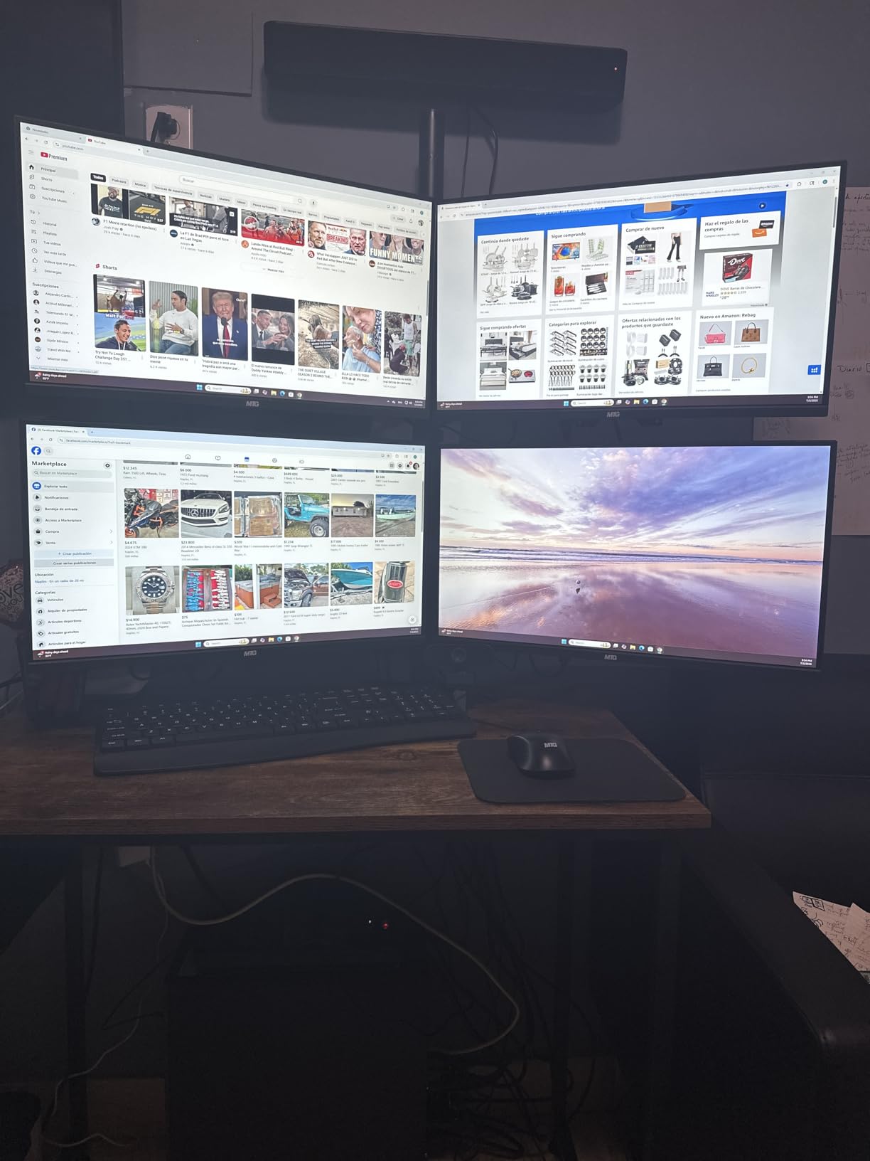 TechMagnet Trading Desktop PC Siwa 6 Intel Corei5-6500, 16GB RAM, 120GB SSD, 2TB HDD, 4 New 24 TechMagnet Trading Desktop PC Siwa 6 Intel Corei5-6500, 16GB RAM, 120GB SSD, 2TB HDD, 4 New 24