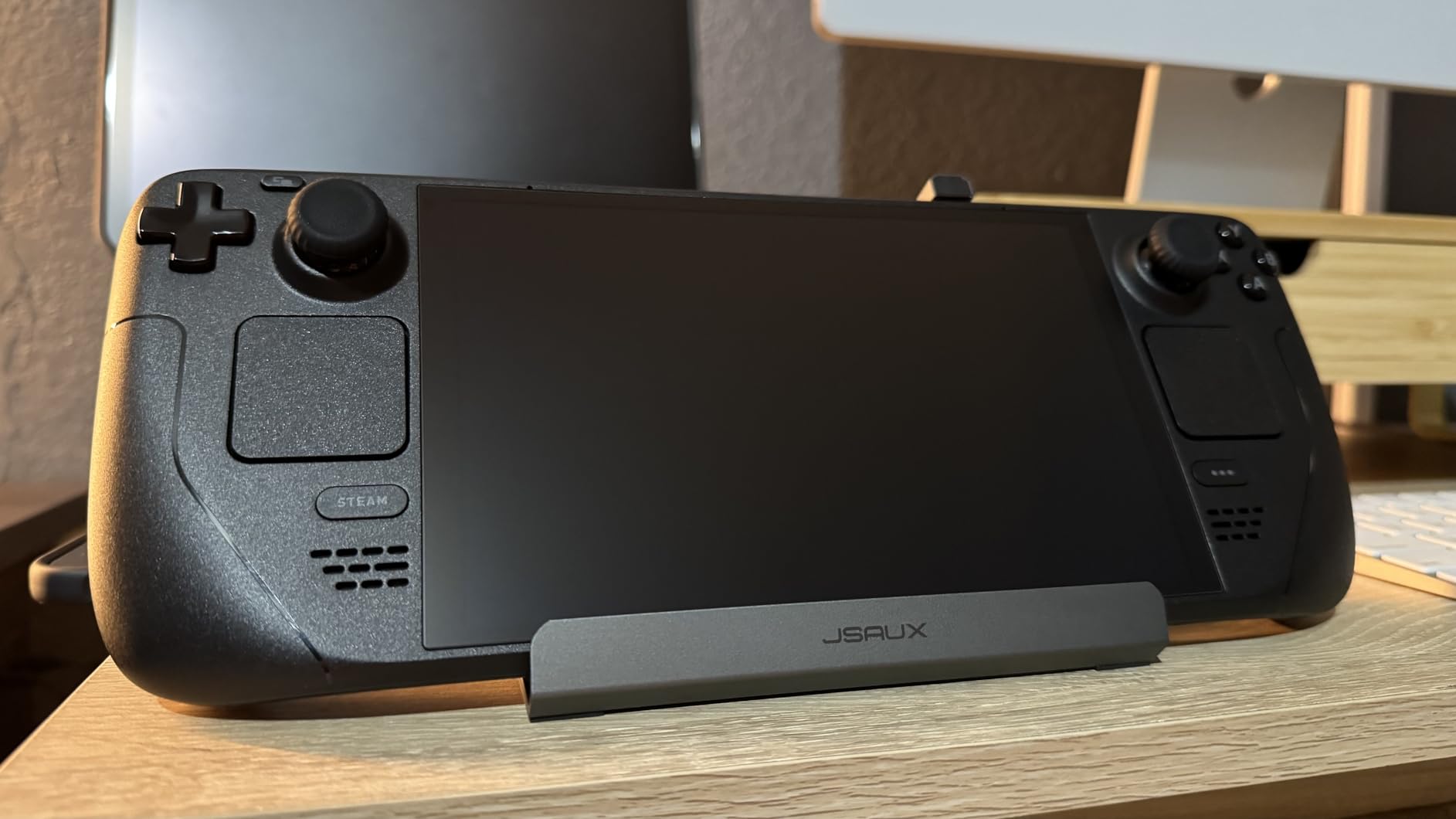 JSAUX Upgraded Docking Station 4K@120Hz for Steam Deck OLED/ROG Ally X/Legion Go (S)/MSi Claw, 6-in-1 Steam Deck Dock with HDMI 2.1, Gigabit Ethernet, 3 USB 3.0, 100W Charge for Steam Deck LCD-HB0603 - Customer Photo 2