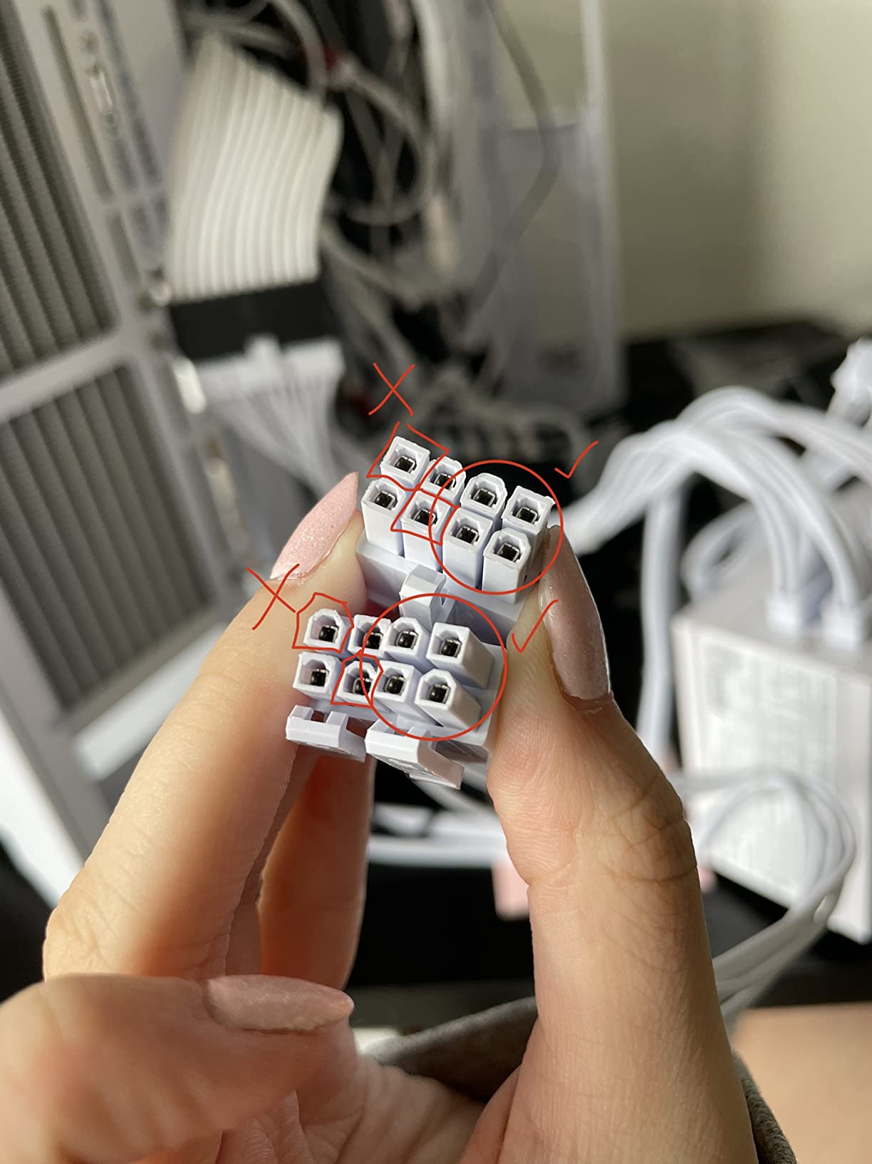 LIAN LI SP 850 80+ Gold, White Color, Performance SFX Form Factor Power Supply with 12VHPWR Connector, Low Noise - SP850 White - Customer Photo 5