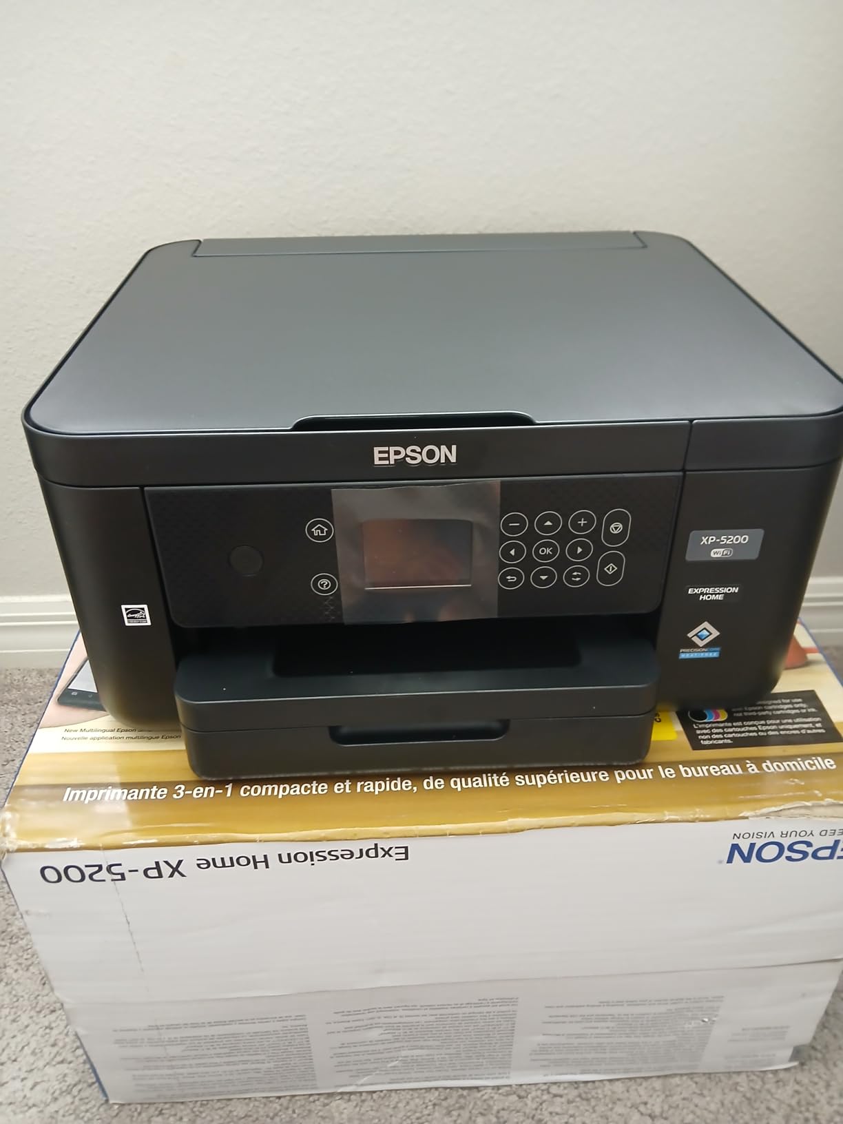 Epson Expression Home XP-4200 Wireless Color All-in-One Printer with Scan, Copy, Automatic 2-Sided Printing, Borderless Photos and 2.4 Epson Expression Home XP-4200 Wireless Color All-in-One Printer with Scan, Copy, Automatic 2-Sided Printing, Borderless Photos and 2.4