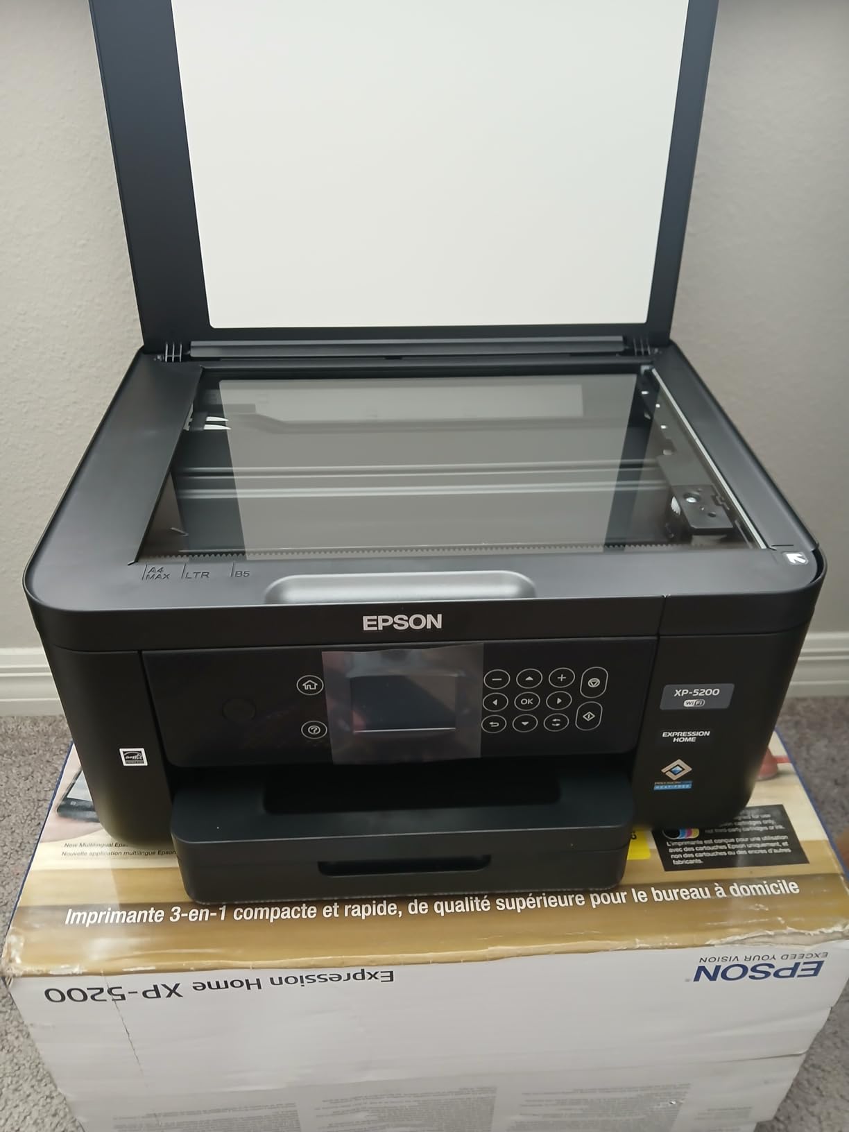 Epson Expression Home XP-4200 Wireless Color All-in-One Printer with Scan, Copy, Automatic 2-Sided Printing, Borderless Photos and 2.4 Epson Expression Home XP-4200 Wireless Color All-in-One Printer with Scan, Copy, Automatic 2-Sided Printing, Borderless Photos and 2.4