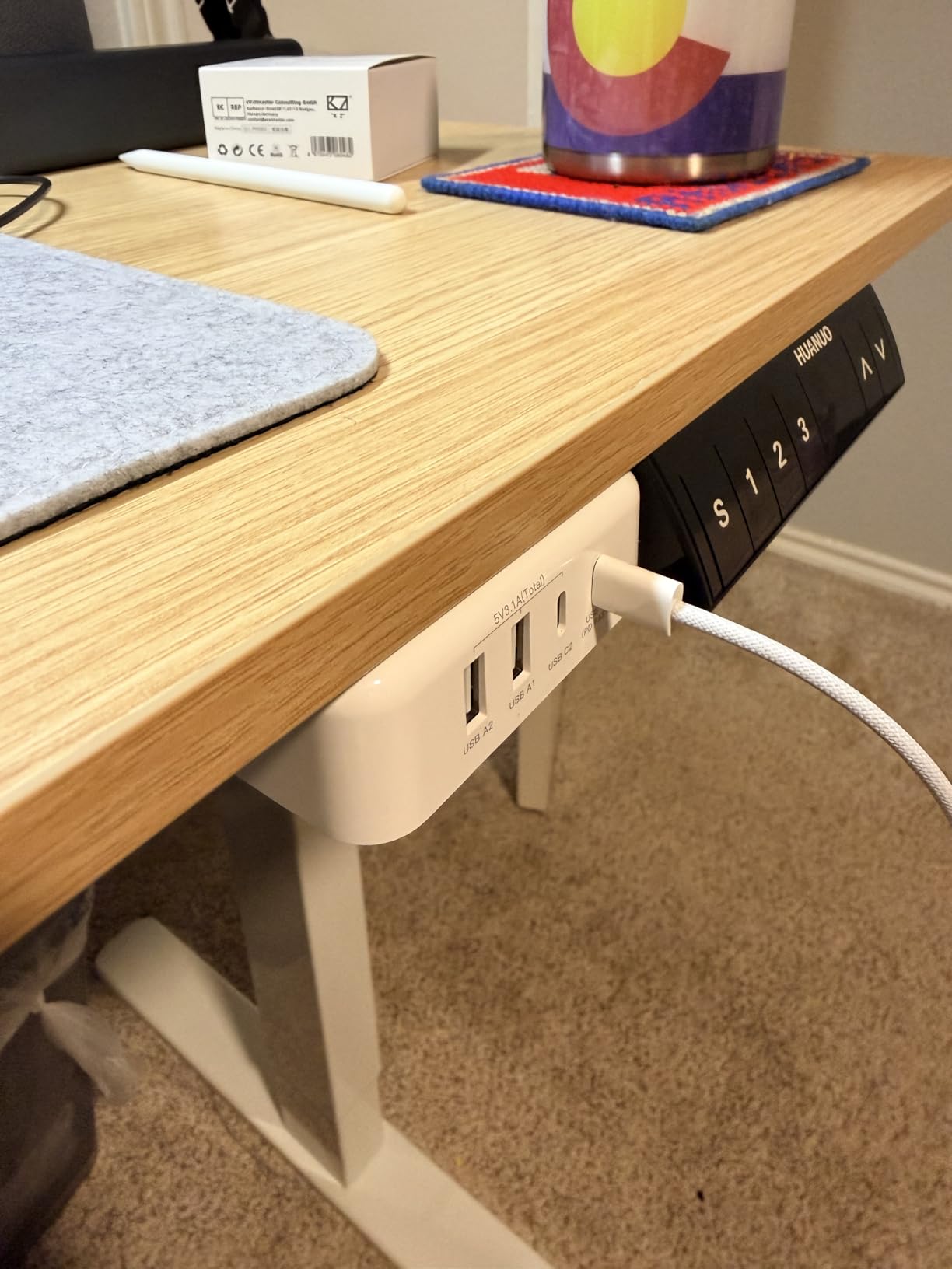 USB C Fast Charger, 100W GaN 6 Port Type C Charging Station Hub Block Cube, USB C Wall Charger Power Strip Adapter Plug for iPad iPhone 17 16 15 14 13 12 Pro Max Pixel Note Galaxy, 5ft Cord Customer Review USB C Fast Charger, 100W GaN 6 Port Type C Charging Station Hub Block Cube, USB C Wall Charger Power Strip Adapter Plug for iPad iPhone 17 16 15 14 13 12 Pro Max Pixel Note Galaxy, 5ft Cord - Customer Photo 1