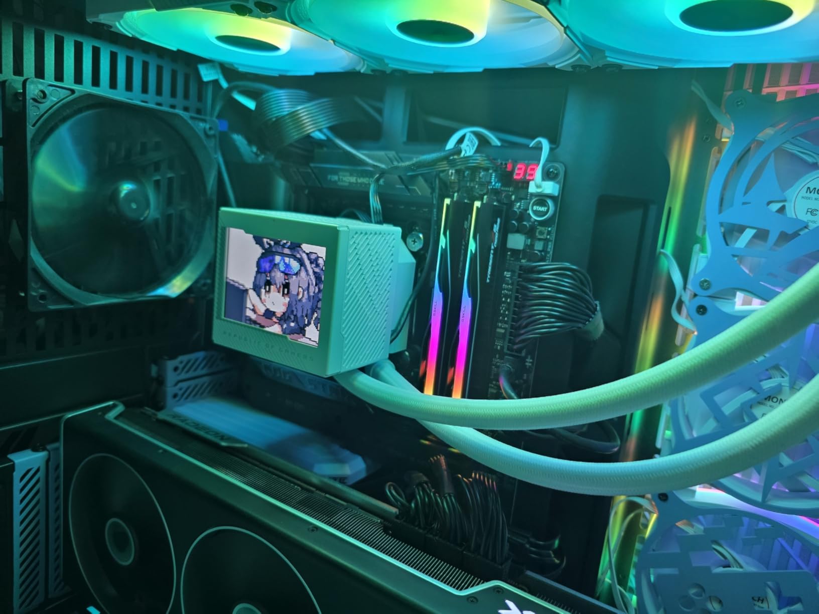 G.SKILL Trident Z5 Neo RGB Series DDR5 RAM (AMD Expo) 64GB (2x32GB) 6000MT/s CL30-40-40-96 1.40V Desktop Computer Memory U-DIMM - Matte Black (F5-6000J3040G32GX2-TZ5NR) Customer Review G.SKILL Trident Z5 Neo RGB Series DDR5 RAM (AMD Expo) 64GB (2x32GB) 6000MT/s CL30-40-40-96 1.40V Desktop Computer Memory U-DIMM - Matte Black (F5-6000J3040G32GX2-TZ5NR) - Customer Photo 3
