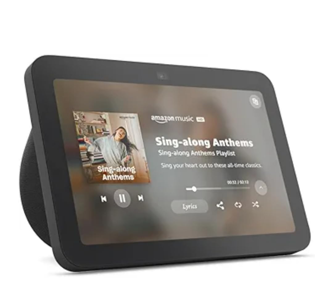 Amazon Echo Show 8, With Spatial Audio, Smart Home Hub, ideal for open living spaces, includes Alexa, Glacier White Customer Review Amazon Echo Show 8, With Spatial Audio, Smart Home Hub, ideal for open living spaces, includes Alexa, Glacier White - Customer Photo 4