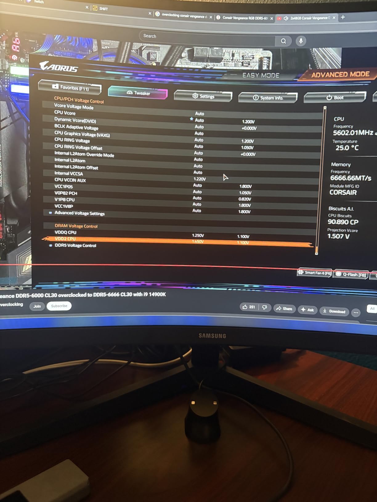 CORSAIR VENGEANCE RGB DDR5 RAM 32GB (2x16GB) 6000MHz CL30-36-36-76 1.40V AMD EXPO Intel XMP Desktop Computer Memory - Gray (CMH32GX5M2B6000Z30K) Customer Review CORSAIR VENGEANCE RGB DDR5 RAM 32GB (2x16GB) 6000MHz CL30-36-36-76 1.40V AMD EXPO Intel XMP Desktop Computer Memory - Gray (CMH32GX5M2B6000Z30K) - Customer Photo 2