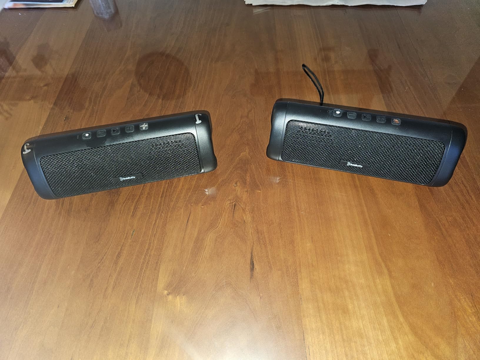 Bluetooth Speaker Stocking Stuffers for Men Women Teens Boys Girls: Portable Wireless, IPX5 Waterproof, White Elephant Gifts for Adults, Up to 20H Playtime, TWS Pair, for Home/Party/Outdoor (Black) Customer Review Bluetooth Speaker Stocking Stuffers for Men Women Teens Boys Girls: Portable Wireless, IPX5 Waterproof, White Elephant Gifts for Adults, Up to 20H Playtime, TWS Pair, for Home/Party/Outdoor (Black) - Customer Photo 1
