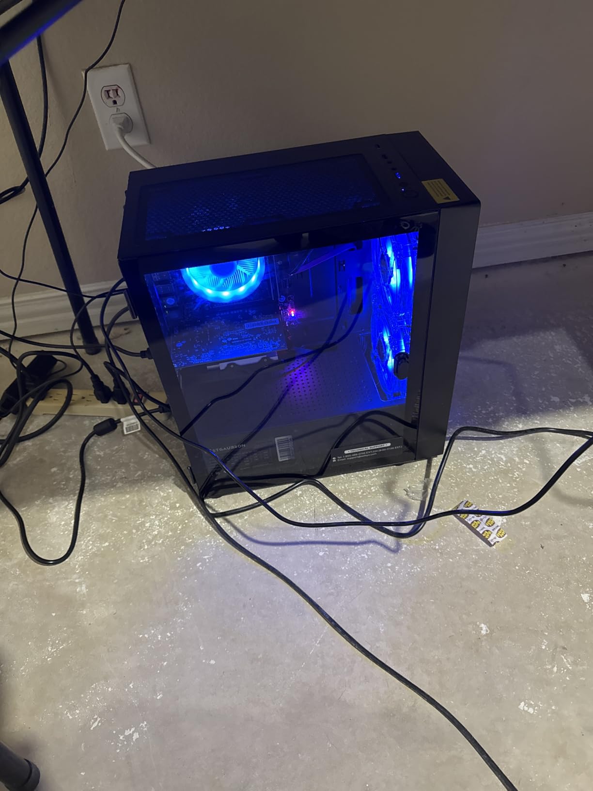 STGAubron Prebuilt Gaming PC Desktop, Radeon RX 550 4G, Intel Core i5 up to 3.6GHz, 16G RAM, 512G SSD, WiFi 6, BT 5.0, RGB Fan x2, Windows 11 Home customer photo 1
