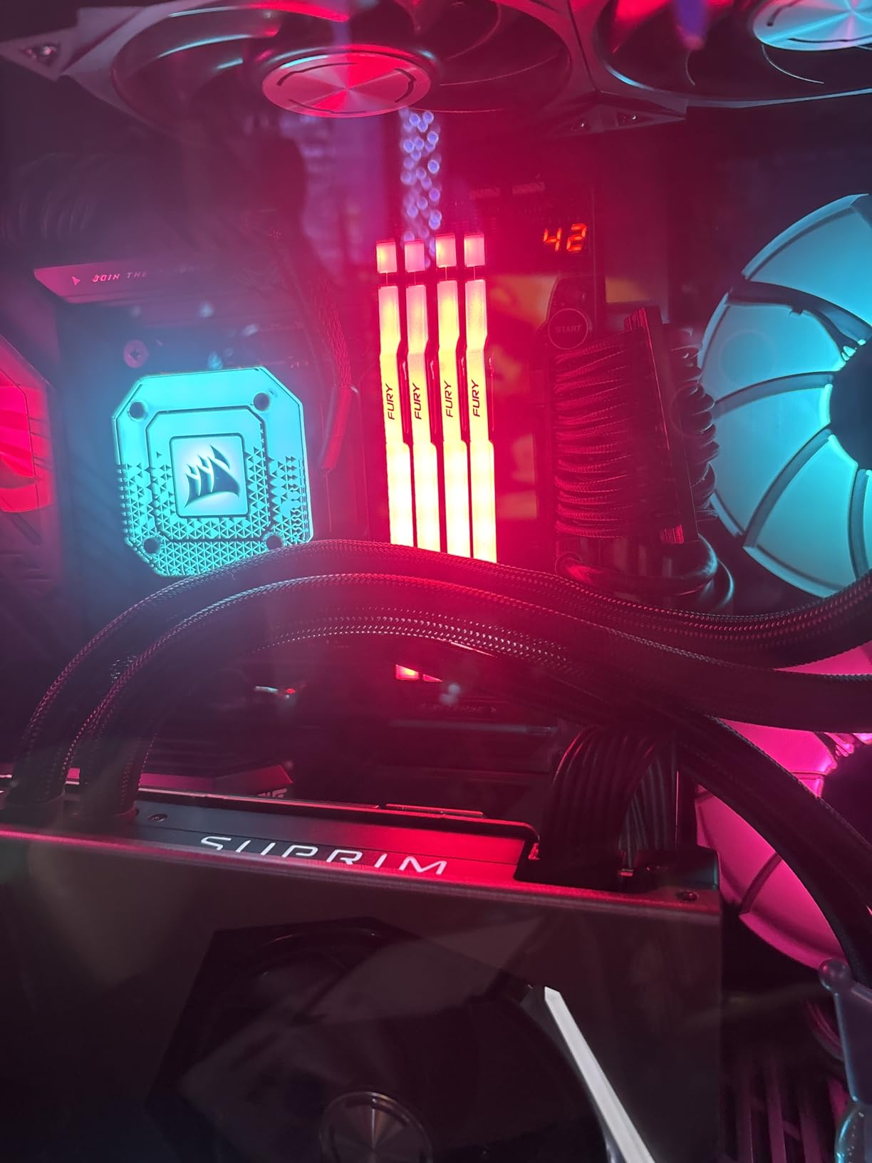 Kingston FURY Beast 16GB (2x8GB) 6000MT/s DDR5 CL36 RGB Desktop Memory Kit of 2 | Infrared Syncing | AMD EXPO | KF560C36BBEAK2-16 Customer Review Kingston FURY Beast 16GB (2x8GB) 6000MT/s DDR5 CL36 RGB Desktop Memory Kit of 2 | Infrared Syncing | AMD EXPO | KF560C36BBEAK2-16 - Customer Photo 3