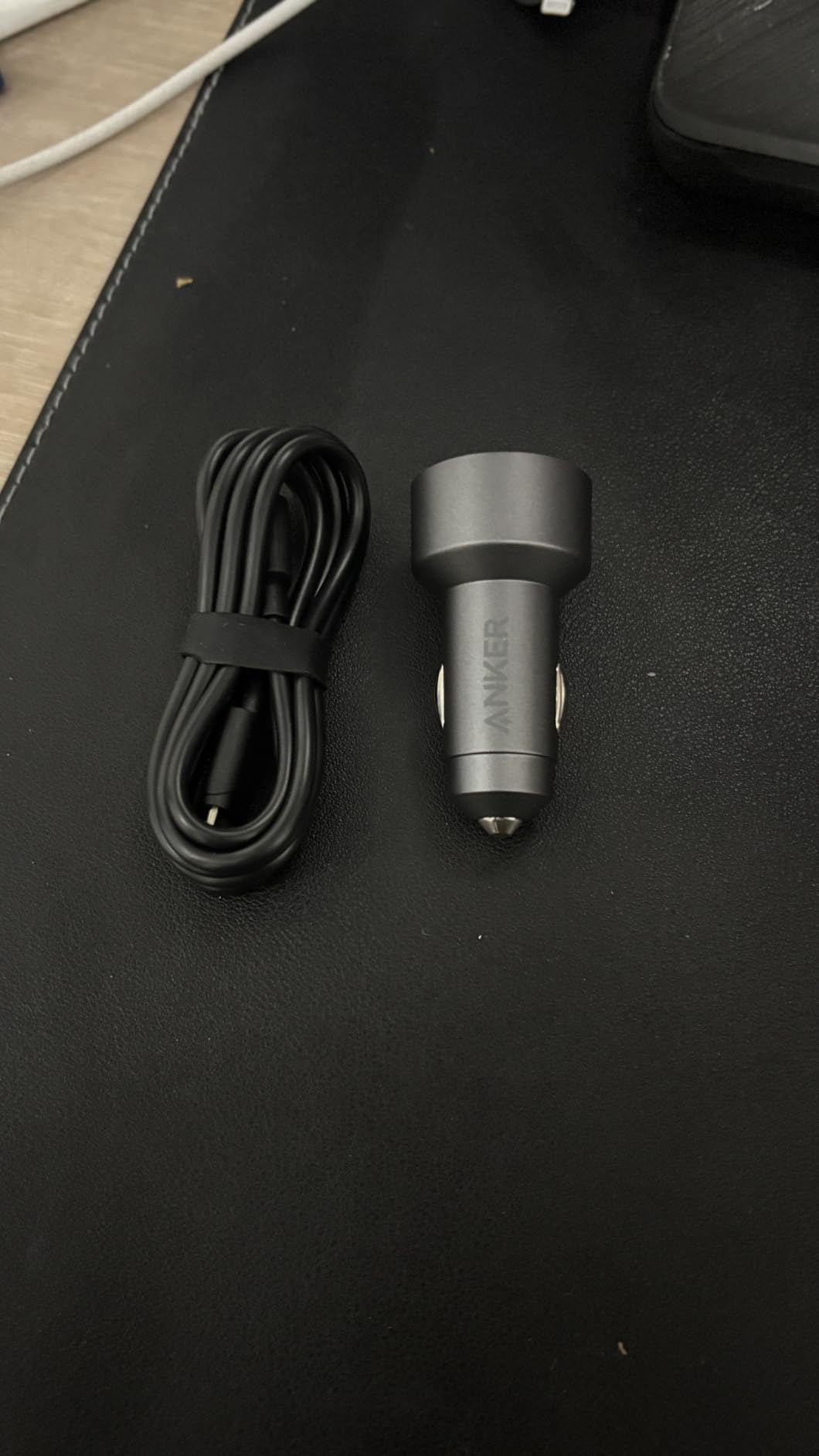 Anker USB-C Car Charger, iPhone 17 Car Charger, 67W 3-Port Compact Fast Charger, 535 Car Adapter with PIQ 3.0 for iPhone 17/16/15/14 Series, Galaxy S25/24/23, MacBook, iPad, and More (Cable Included) Customer Review Anker USB-C Car Charger, iPhone 17 Car Charger, 67W 3-Port Compact Fast Charger, 535 Car Adapter with PIQ 3.0 for iPhone 17/16/15/14 Series, Galaxy S25/24/23, MacBook, iPad, and More (Cable Included) - Customer Photo 3
