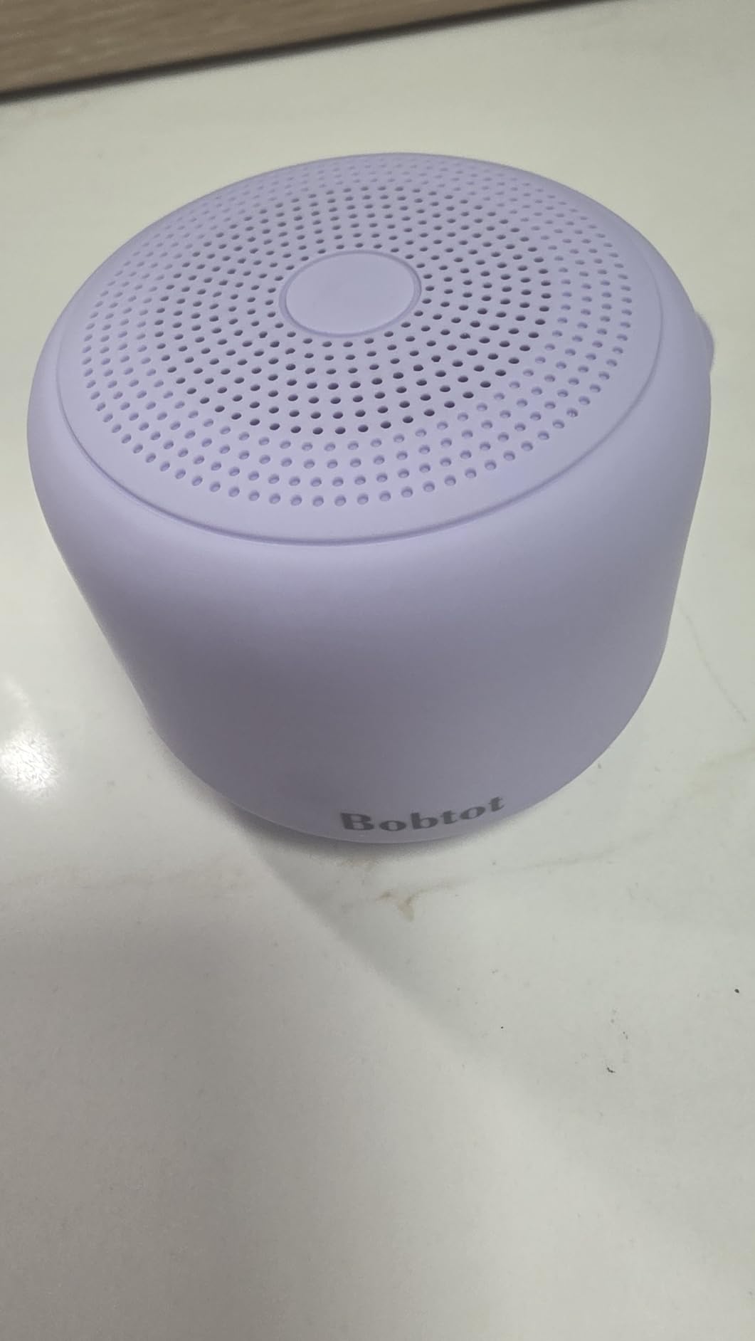Bobtot Portable Bluetooth Speakers with Strap Easy to Carry, Wireless IPX5 Waterproof Mini Speaker with Loud Stereo Sound, 20 Hours Playtime, Rechargeable Battery, Built-in Microphone, White Customer Review Bobtot Portable Bluetooth Speakers with Strap Easy to Carry, Wireless IPX5 Waterproof Mini Speaker with Loud Stereo Sound, 20 Hours Playtime, Rechargeable Battery, Built-in Microphone, White - Customer Photo 1