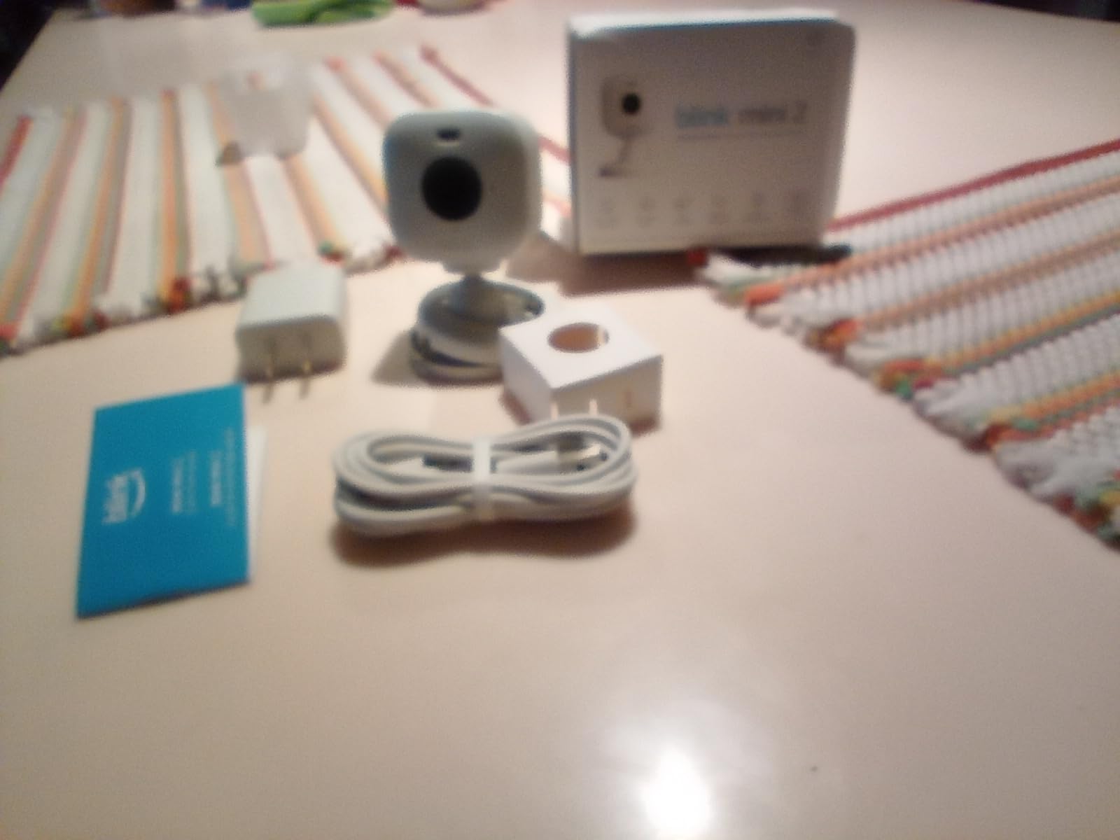 Blink Mini 2 — Home Security & Pet Camera with HD video, color night view, motion detection, two-way audio, and built-in spotlight — 1 camera (White) Customer Review Blink Mini 2 — Home Security & Pet Camera with HD video, color night view, motion detection, two-way audio, and built-in spotlight — 1 camera (White) - Customer Photo 1