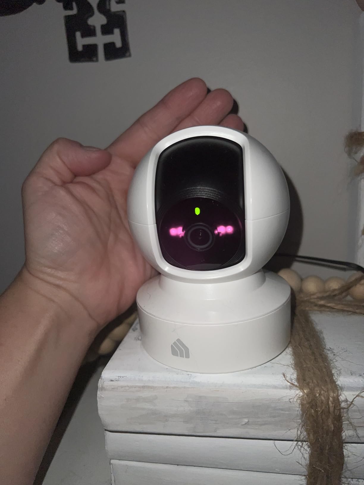 Kasa Smart Indoor Pan-Tilt Home Security Camera, 1080p HD Dog Camera w/Night Vision, Motion Detection for Baby & Pet Monitor, Cloud & SD Card Storage, Works w/ Alexa & Google Home, 2.4G WiFi (EC71) Customer Review Kasa Smart Indoor Pan-Tilt Home Security Camera, 1080p HD Dog Camera w/Night Vision, Motion Detection for Baby & Pet Monitor, Cloud & SD Card Storage, Works w/ Alexa & Google Home, 2.4G WiFi (EC71) - Customer Photo 2