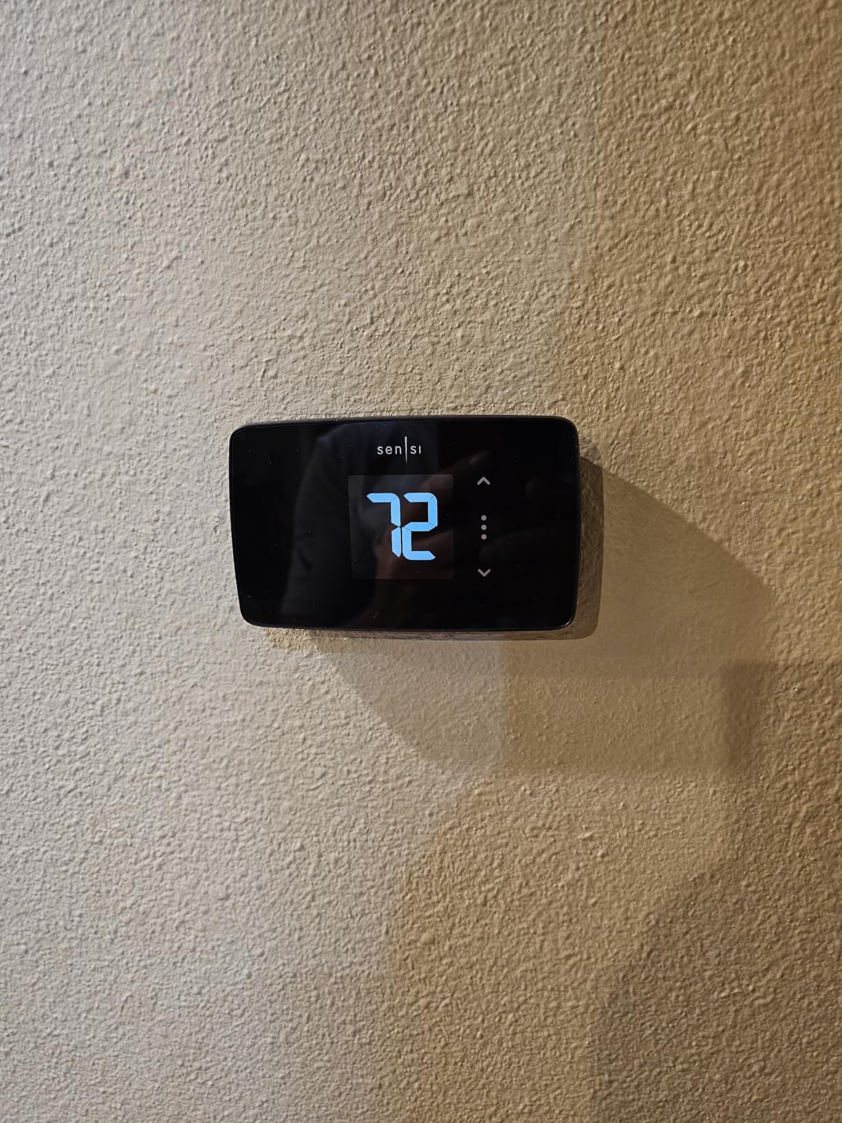 Sensi Lite Smart Thermostat, Data Privacy, Programmable, Wi-Fi, Easy DIY, Works With Alexa, Energy Star Certified, ST25, Most Systems C-Wire Not Required, Except On Heat/Cool Only and Heat Pump System Customer Review Sensi Lite Smart Thermostat, Data Privacy, Programmable, Wi-Fi, Easy DIY, Works With Alexa, Energy Star Certified, ST25, Most Systems C-Wire Not Required, Except On Heat/Cool Only and Heat Pump System - Customer Photo 2