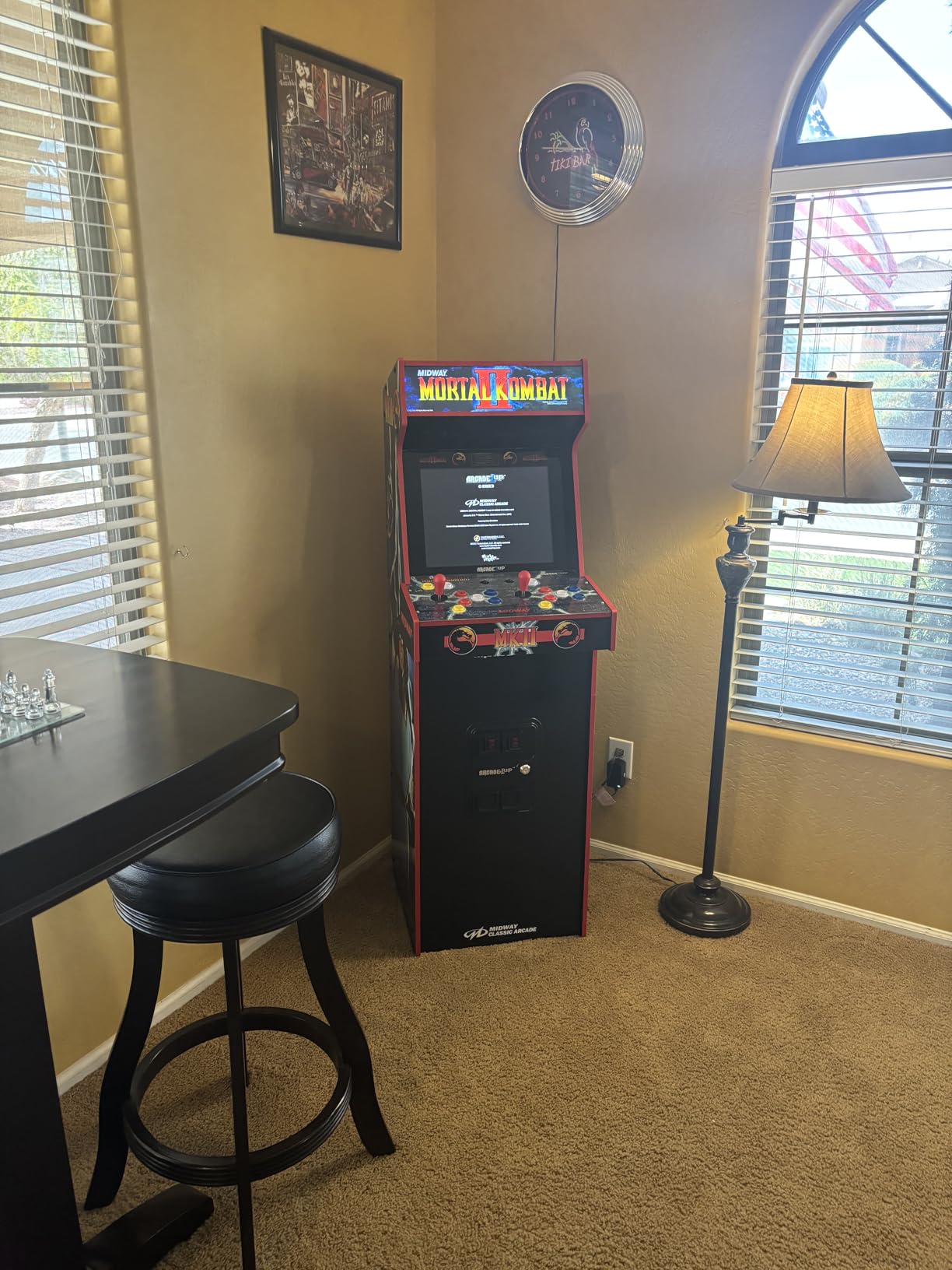 Arcade1Up Mortal Kombat II Deluxe Arcade Machine - Customer Photo 3