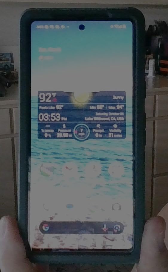 Google Pixel 7a - Unlocked Android Cell Phone - Smartphone with Wide Angle Lens and 24-Hour Battery - 128 GB – Charcoal Customer Review Google Pixel 7a - Unlocked Android Cell Phone - Smartphone with Wide Angle Lens and 24-Hour Battery - 128 GB – Charcoal - Customer Photo 2