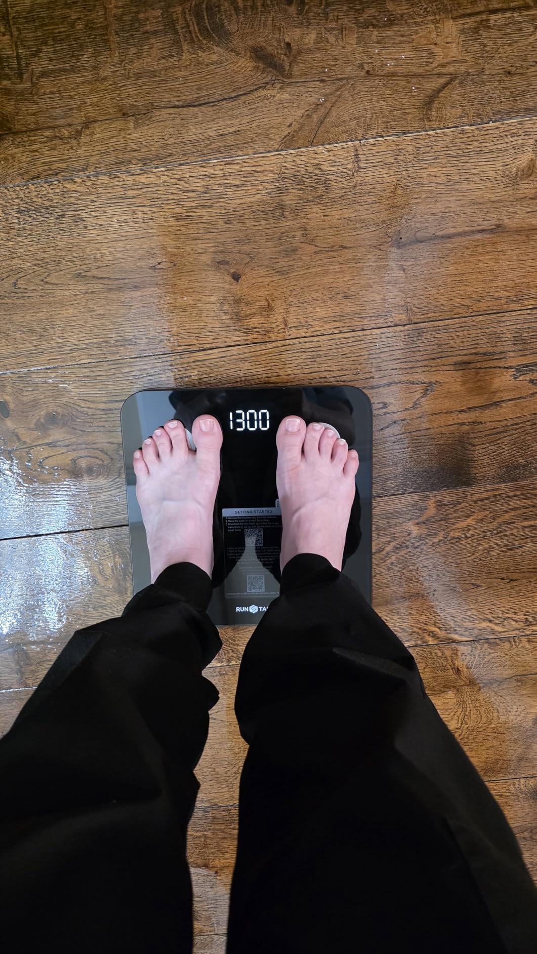 Scale for Body Weight and Fat Percentage, RunSTAR Digital Accurate Bathroom Smart Scale with Large Display, FSA&HSA Eligible 13 Body Composition Analyzer Sync App - Customer Photo 4