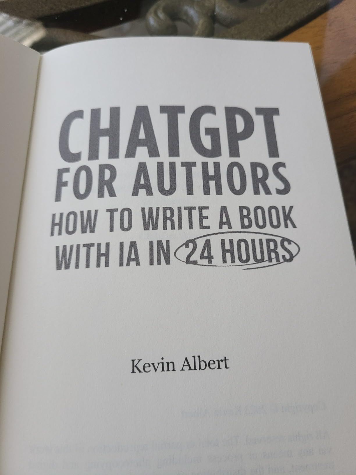 ChatGPT for authors: How to write a book in 24 hours with artificial intelligence - Customer Photo 2