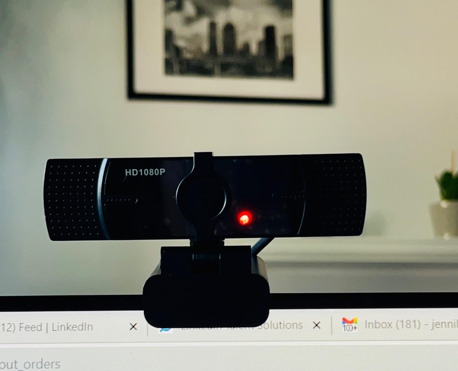 Webcam with Microphone, No Distortion Privacy Cover 1080P USB Camera Plug Play Mic Full Ultra HD Web Camera Video Cam Calling Conferencing Streaming for PC/Desktop/Computer/Mac/Laptop/MacBook Customer Review Webcam with Microphone, No Distortion Privacy Cover 1080P USB Camera Plug Play Mic Full Ultra HD Web Camera Video Cam Calling Conferencing Streaming for PC/Desktop/Computer/Mac/Laptop/MacBook - Customer Photo 1