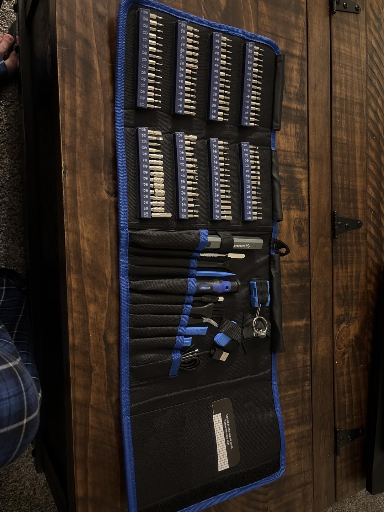 STREBITO Electric Screwdriver, 144-in-1 Precision Screwdriver Set, 120 Magnetic Bits, Organized Storage and Portability Customer Review STREBITO Electric Screwdriver, 144-in-1 Precision Screwdriver Set, 120 Magnetic Bits, Organized Storage and Portability - Customer Photo 1