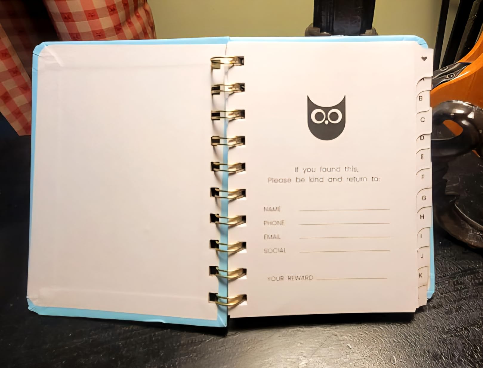 Forvencer Password Book with Individual Alphabetical Tabs, 5.3 Forvencer Password Book with Individual Alphabetical Tabs, 5.3